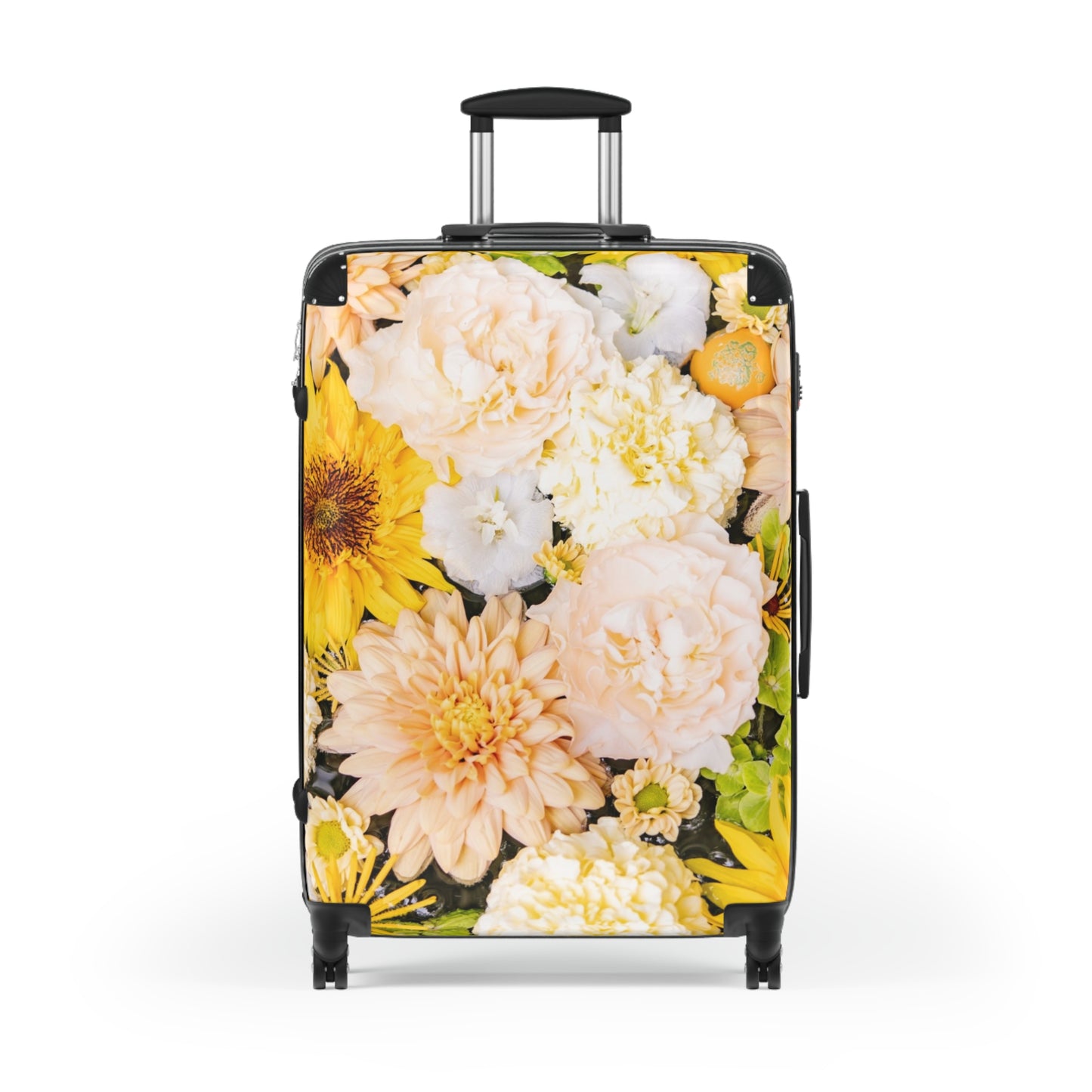 Nature Flowers Floral Bouquet Art Carry-On Suitcase - Stylish Luggage for Travelers