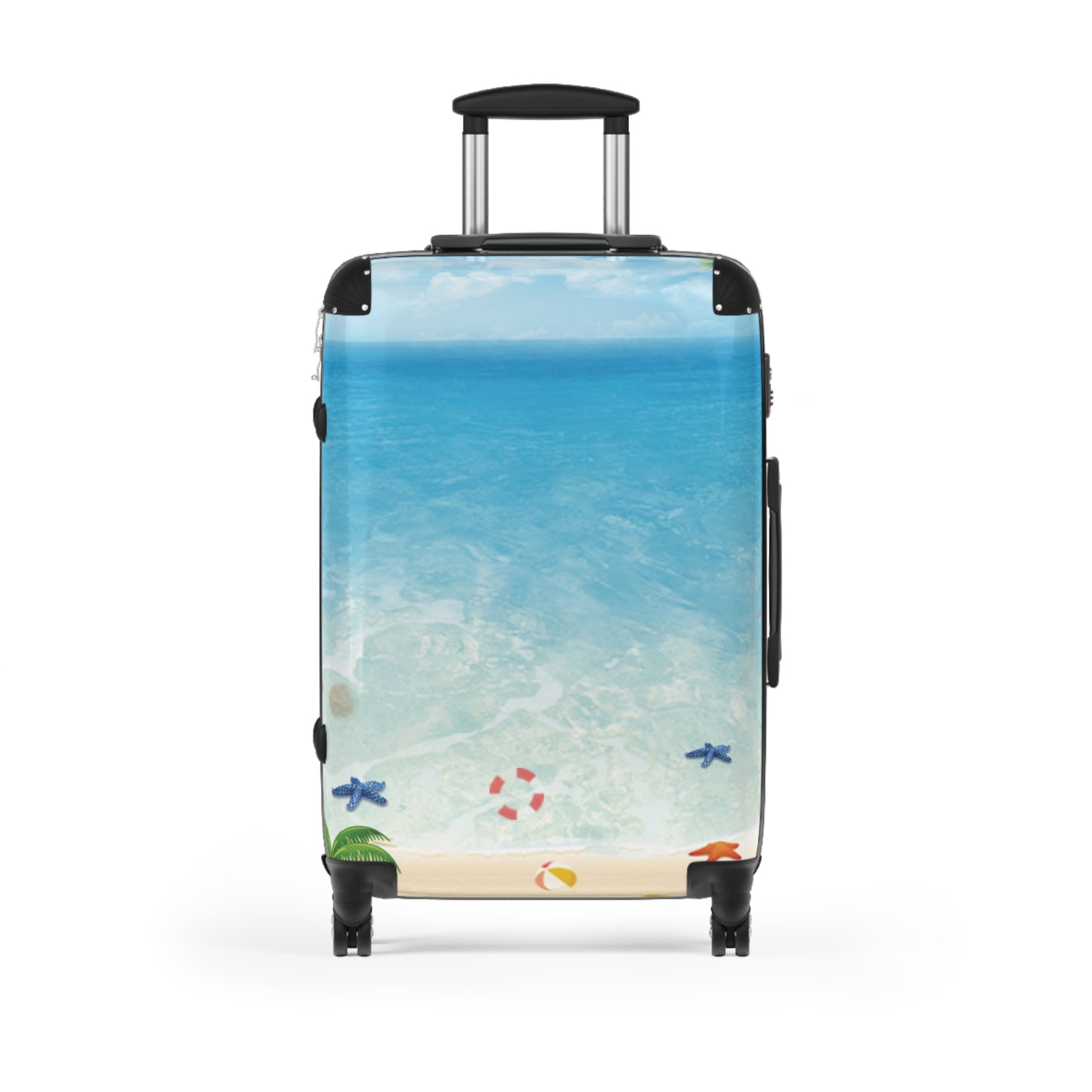 Nature Summer Vacation Tourism Art Carry-On Suitcase - Stylish Luggage for Travelers