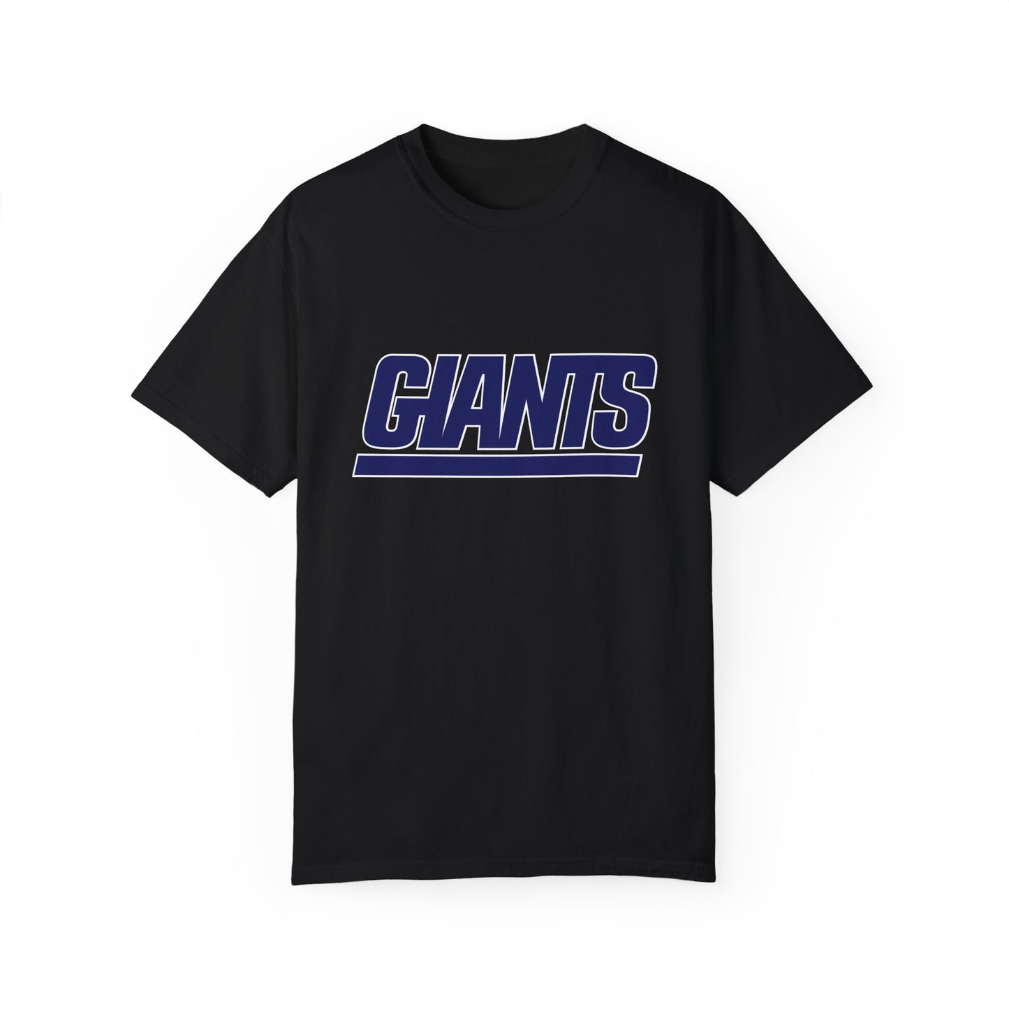 New York Giants Gear Garment-Dyed T-Shirt – Premium Cotton Tee for Customization