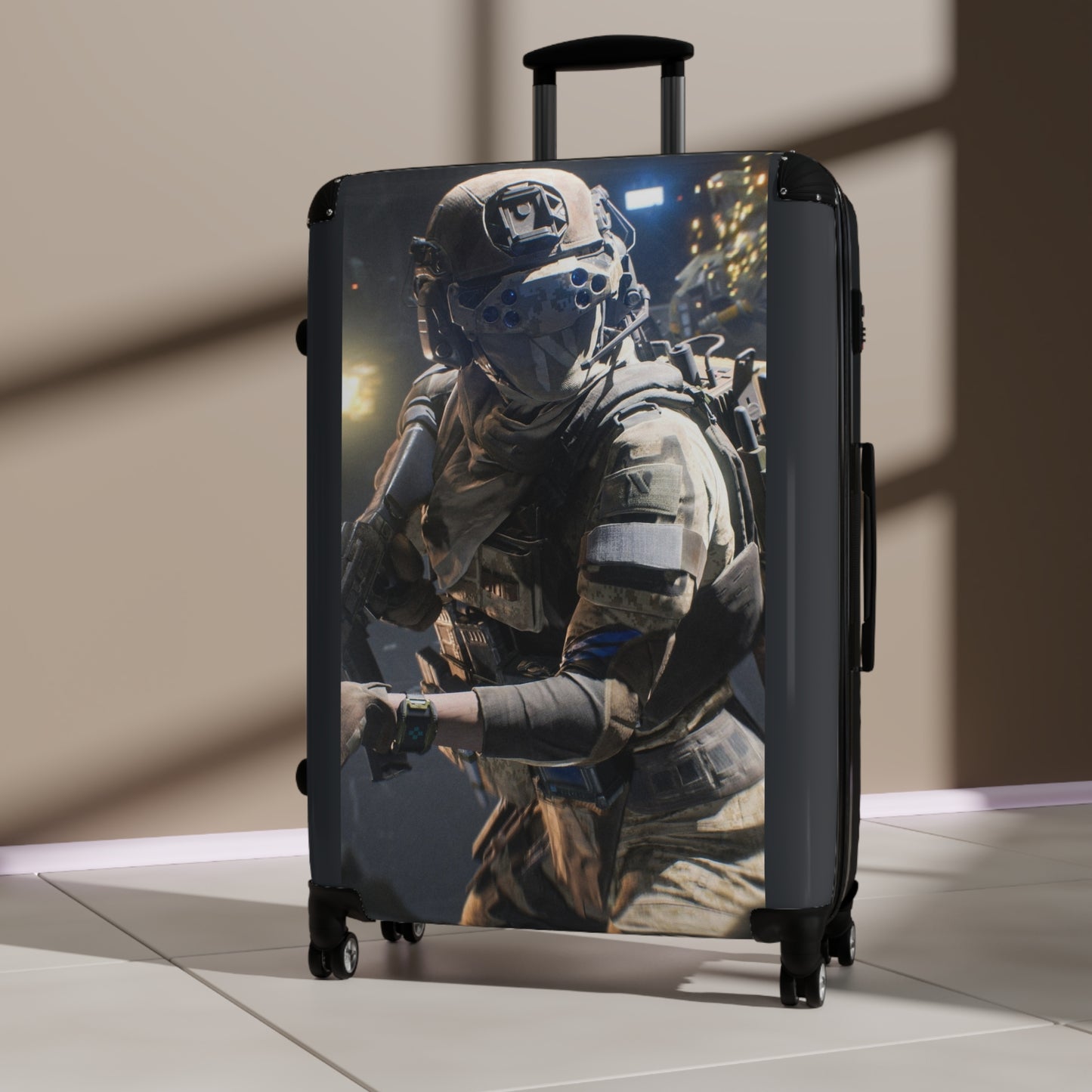 Video Games Battlefield Carry-On Suitcase - Stylish Luggage for Travelers