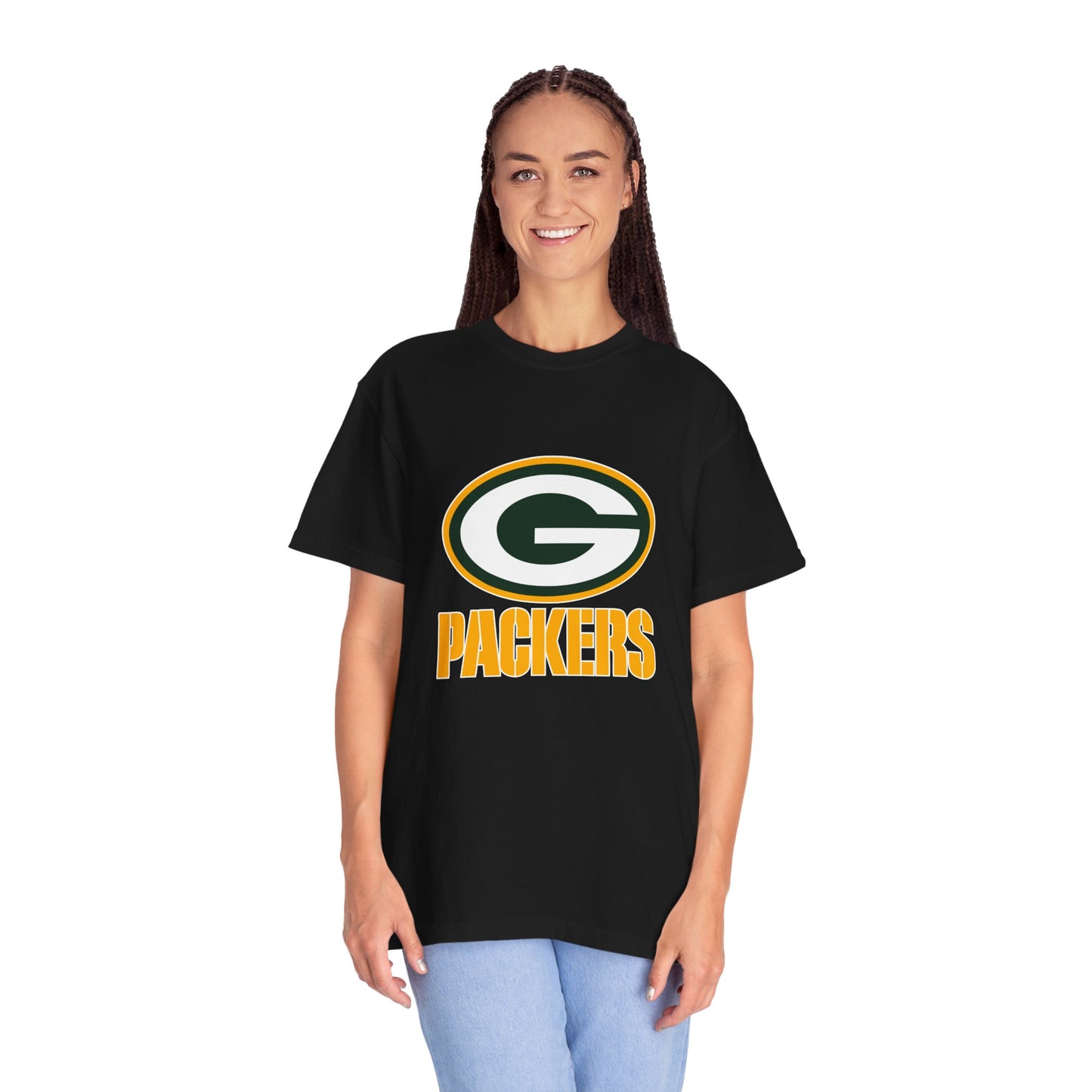Green Bay Packers Merchandise Garment-Dyed T-Shirt – Premium Cotton Tee for Customization
