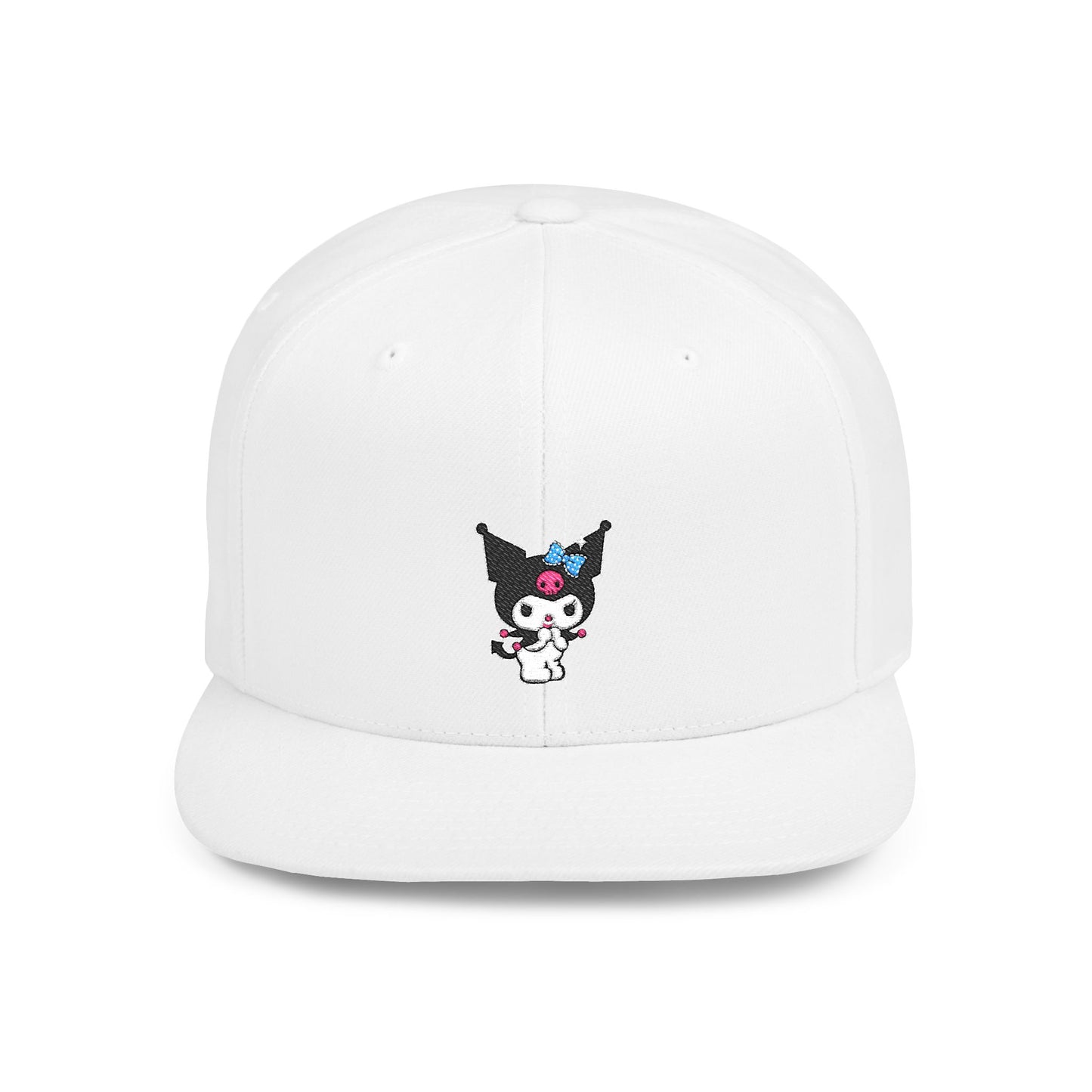 Kuromi Flat Bill Snapback – Lightweight, Custom Fit, Premium Quality
