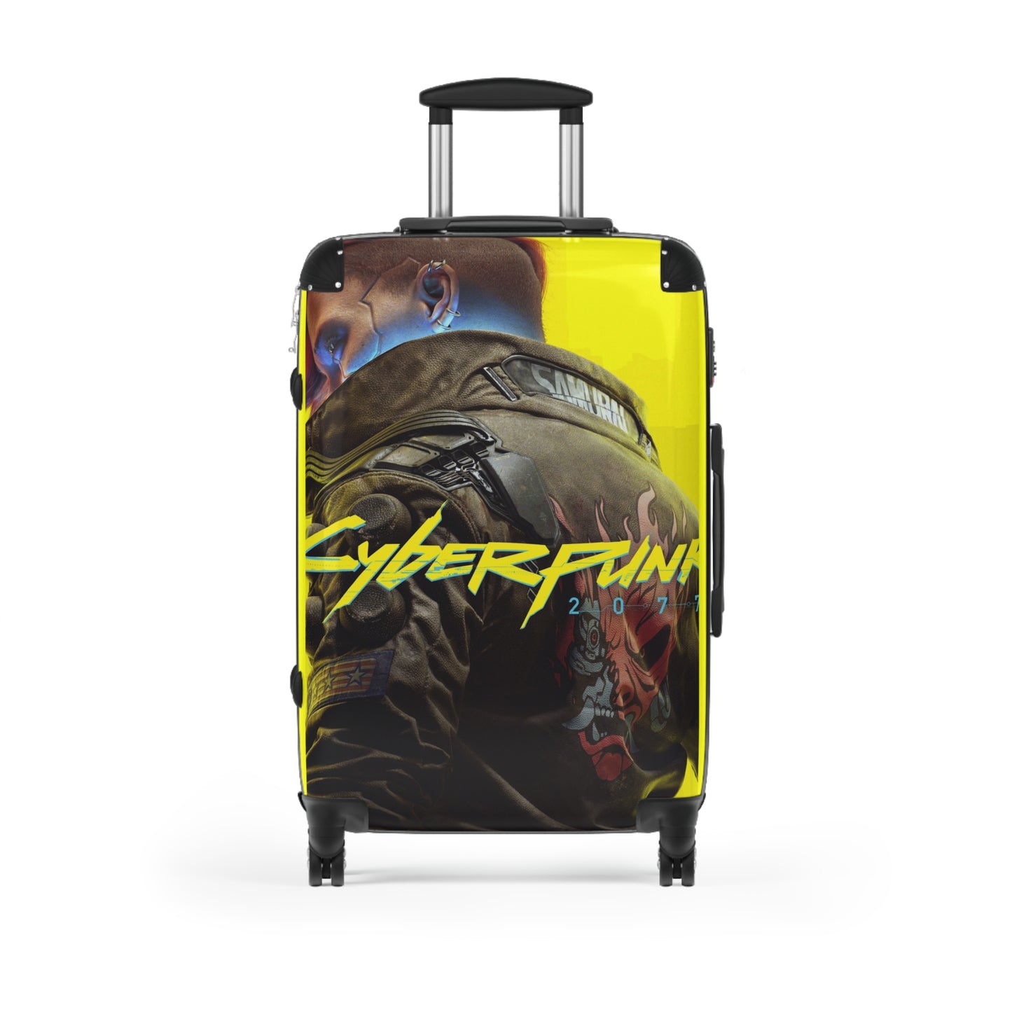 Video Games Cyberpunk 2077 Carry-On Suitcase - Stylish Luggage for Travelers