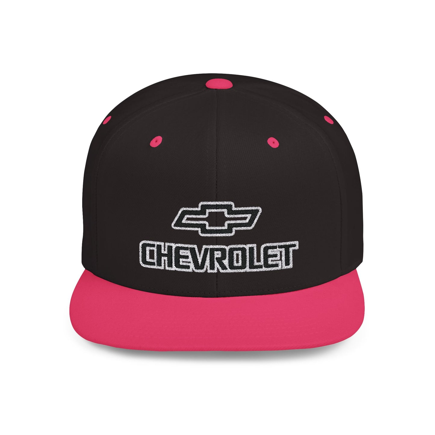 Chevrolet Flat Bill Snapback – Lightweight, Custom Fit, Premium Quality