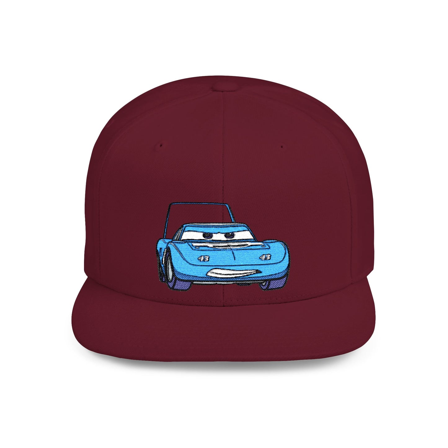 Strip Strip 'The King' Weathers Cars Disney Flat Bill Snapback – Lightweight, Custom Fit, Premium Quality