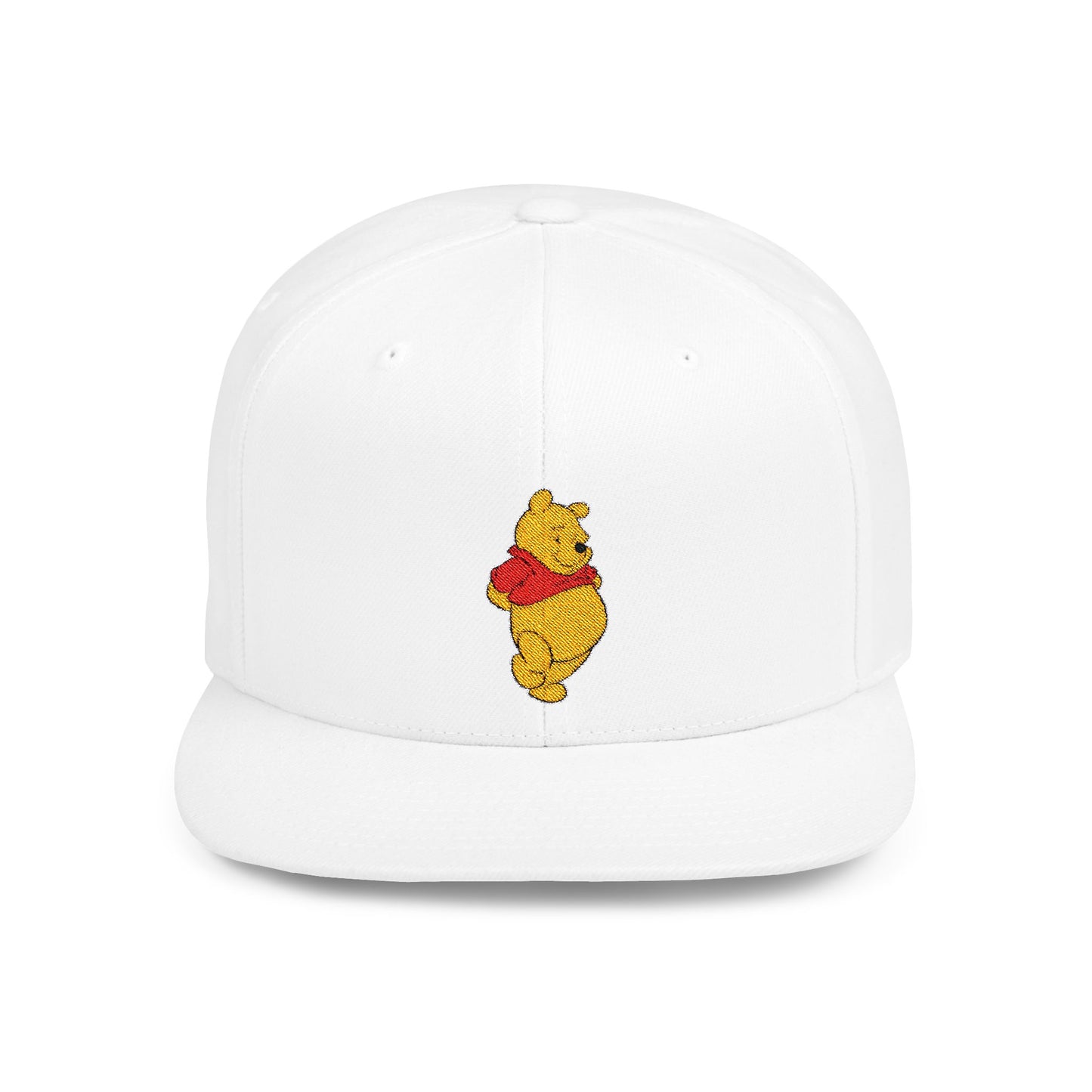 Winnie The Pooh Flat Bill Snapback – Lightweight, Custom Fit, Premium Quality