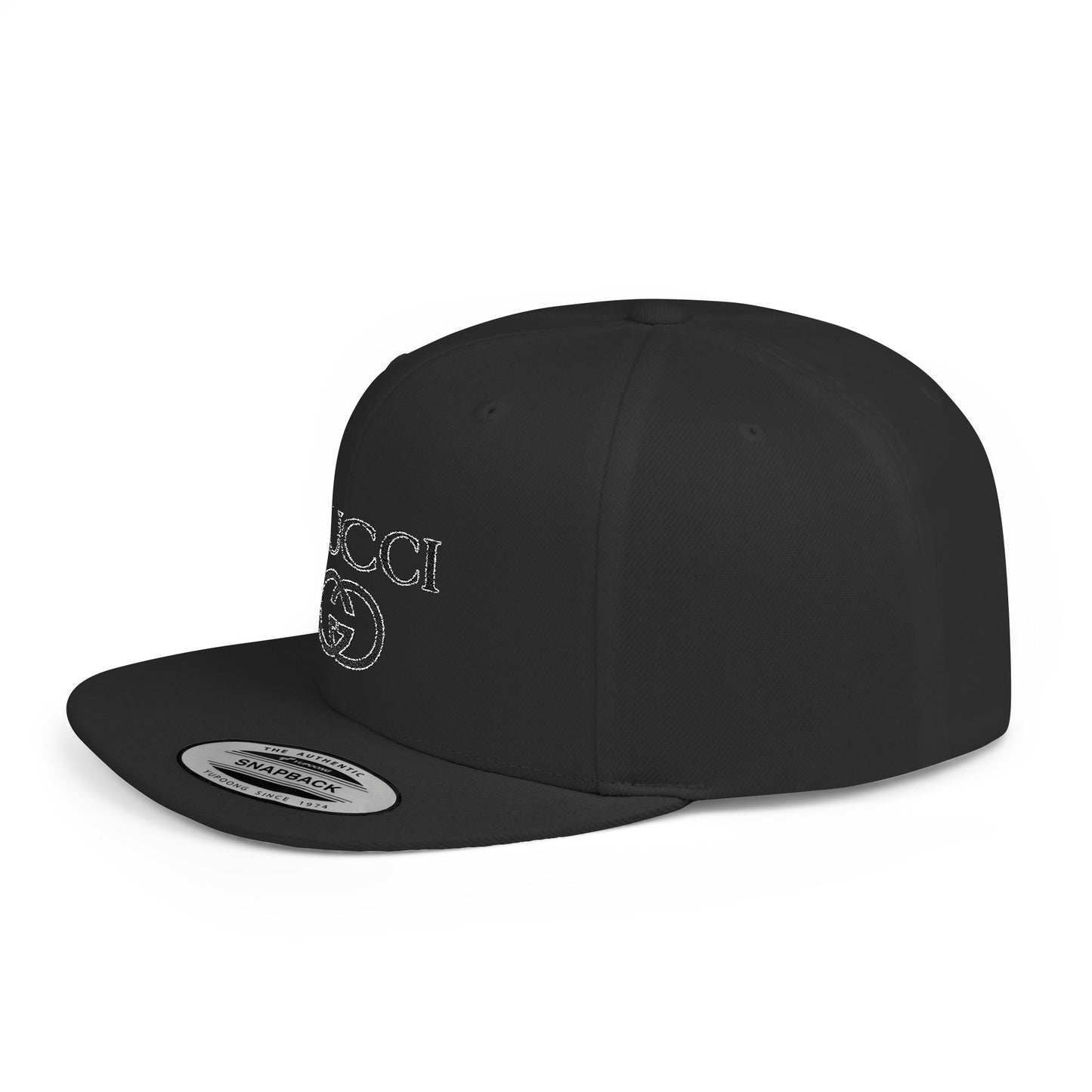Gucci Flat Bill Snapback – Lightweight, Custom Fit, Premium Quality