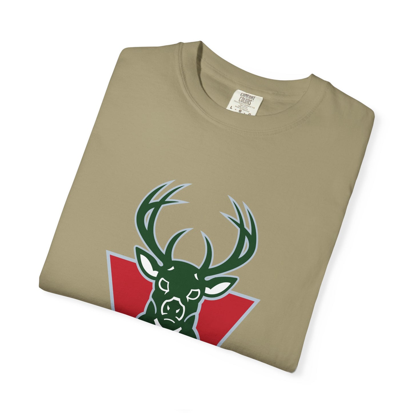 Milwaukee Bucks Strong Garment-Dyed T-Shirt – Premium Cotton Tee for Customization