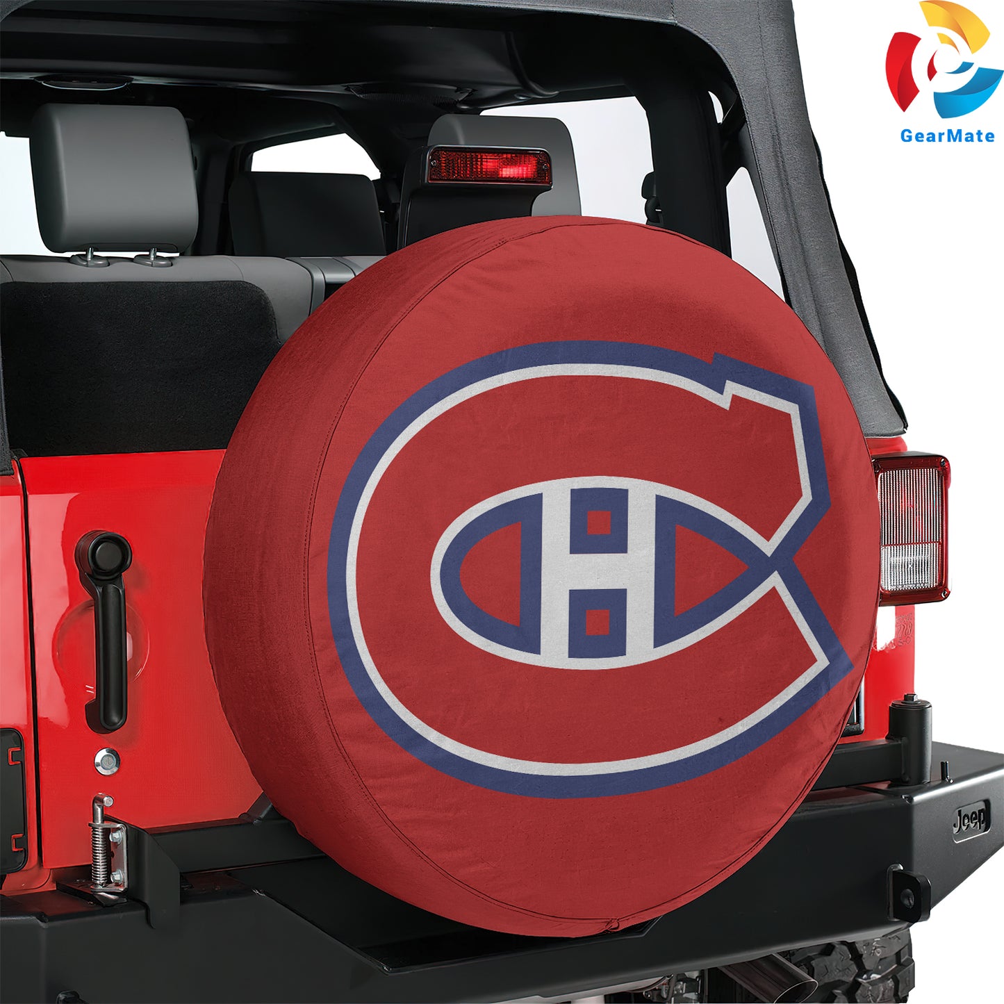 Motreal Canadiens Hockey Season Spare Tire Cover – Premium Waterproof UV-Resistant Protector