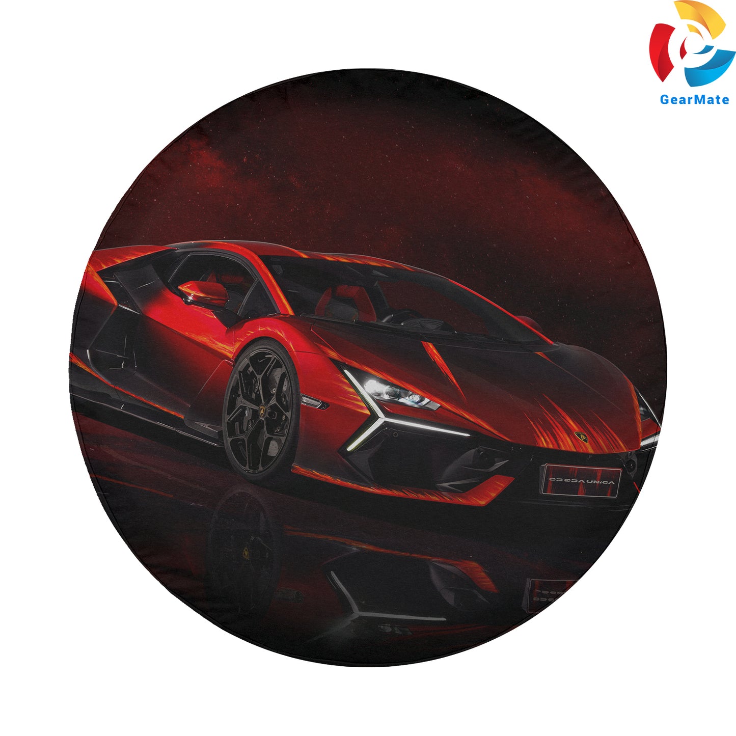 Lamborghini Spare Tire Cover – Premium Waterproof UV Resistant Protector
