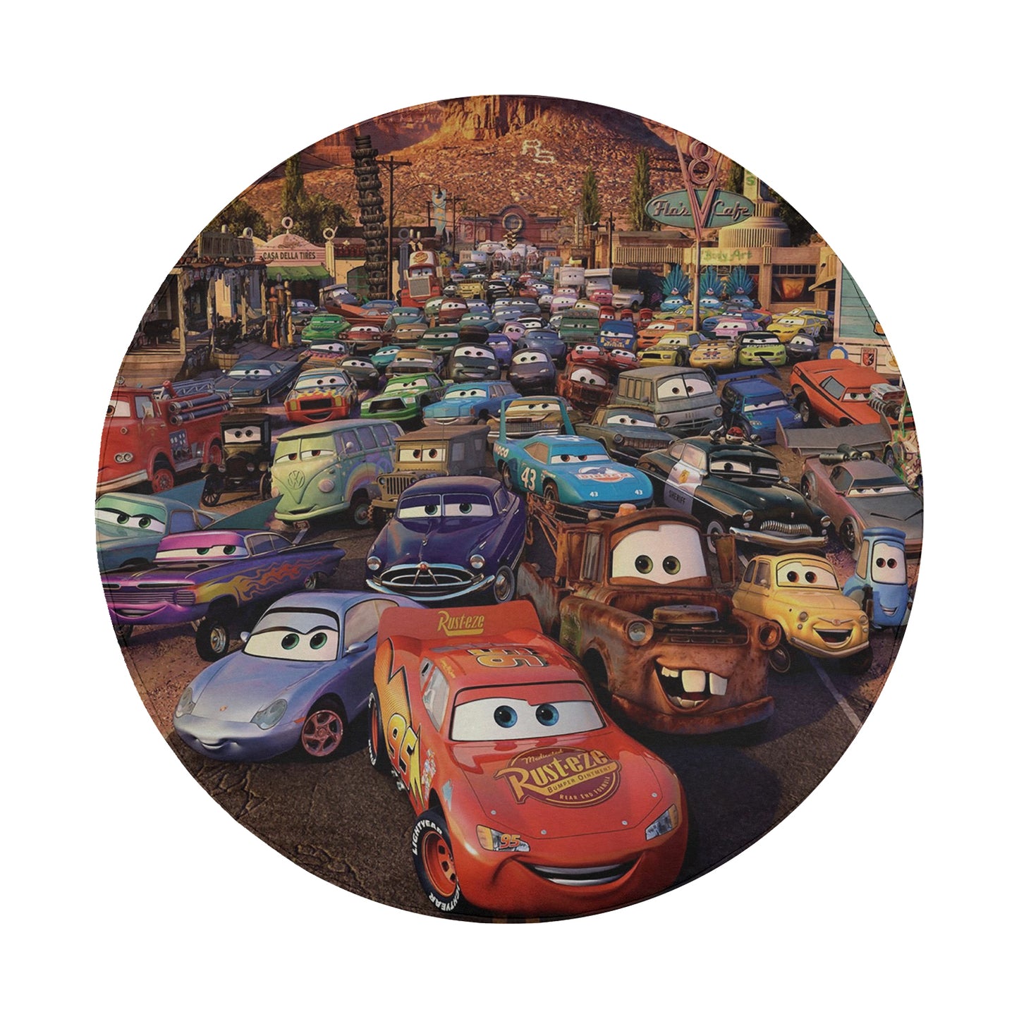 Pixar Cars Spare Tire Cover – Premium Waterproof UV Resistant Protector