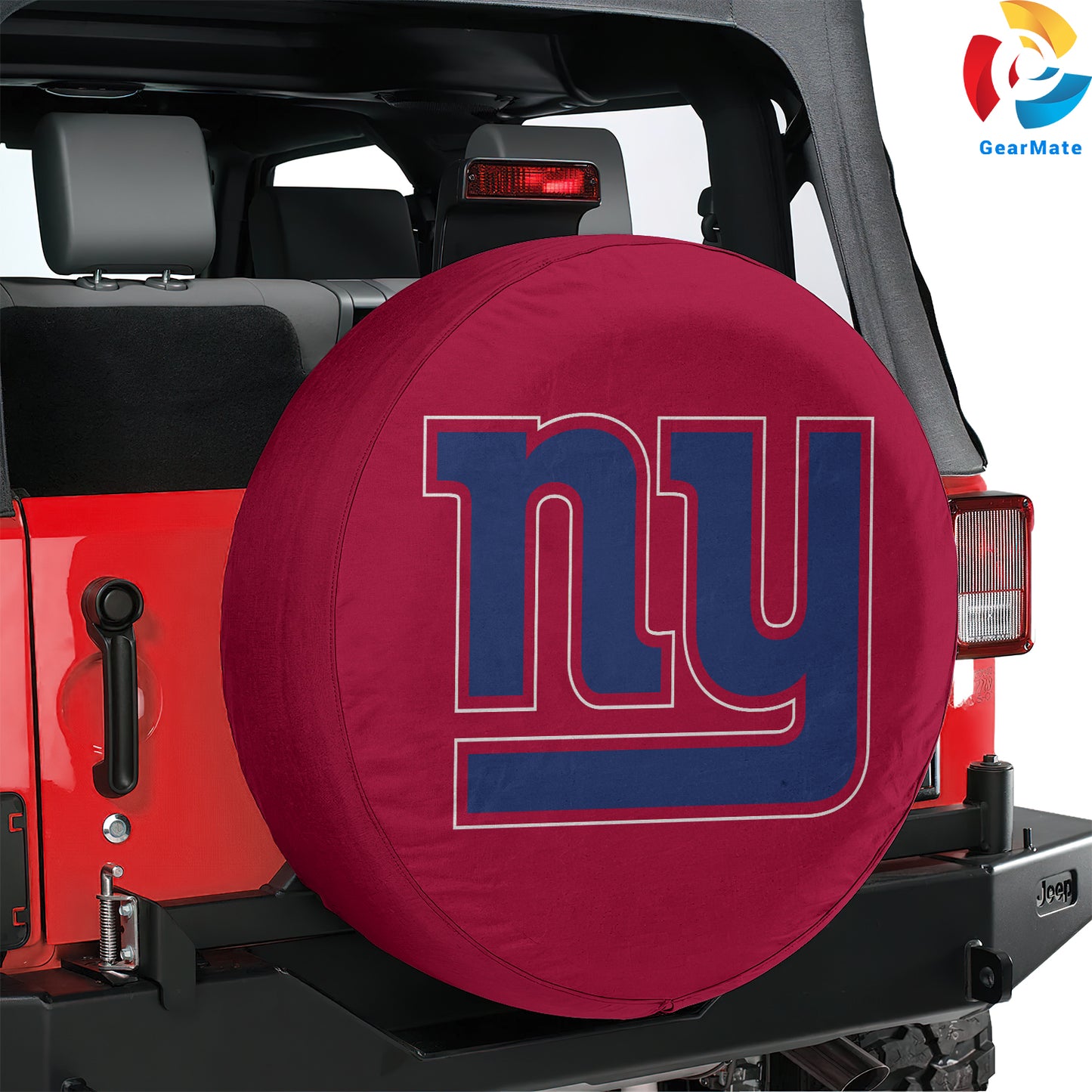 New York Giants Spare Tire Cover – Premium Waterproof UV-Resistant Protector
