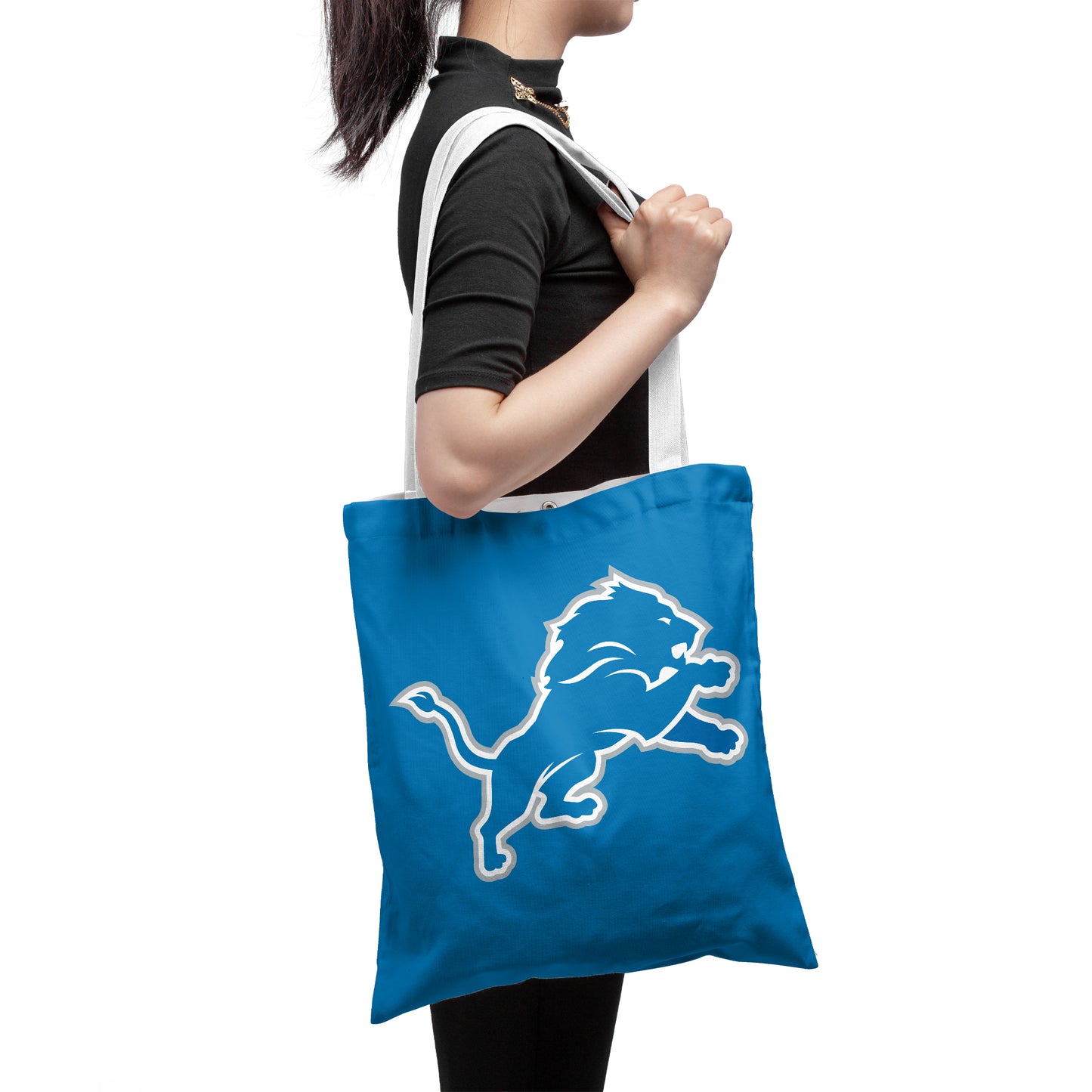 NFL Detroit Lions NFL Fans Polyester Canvas Tote Bag – Durable and Stylish