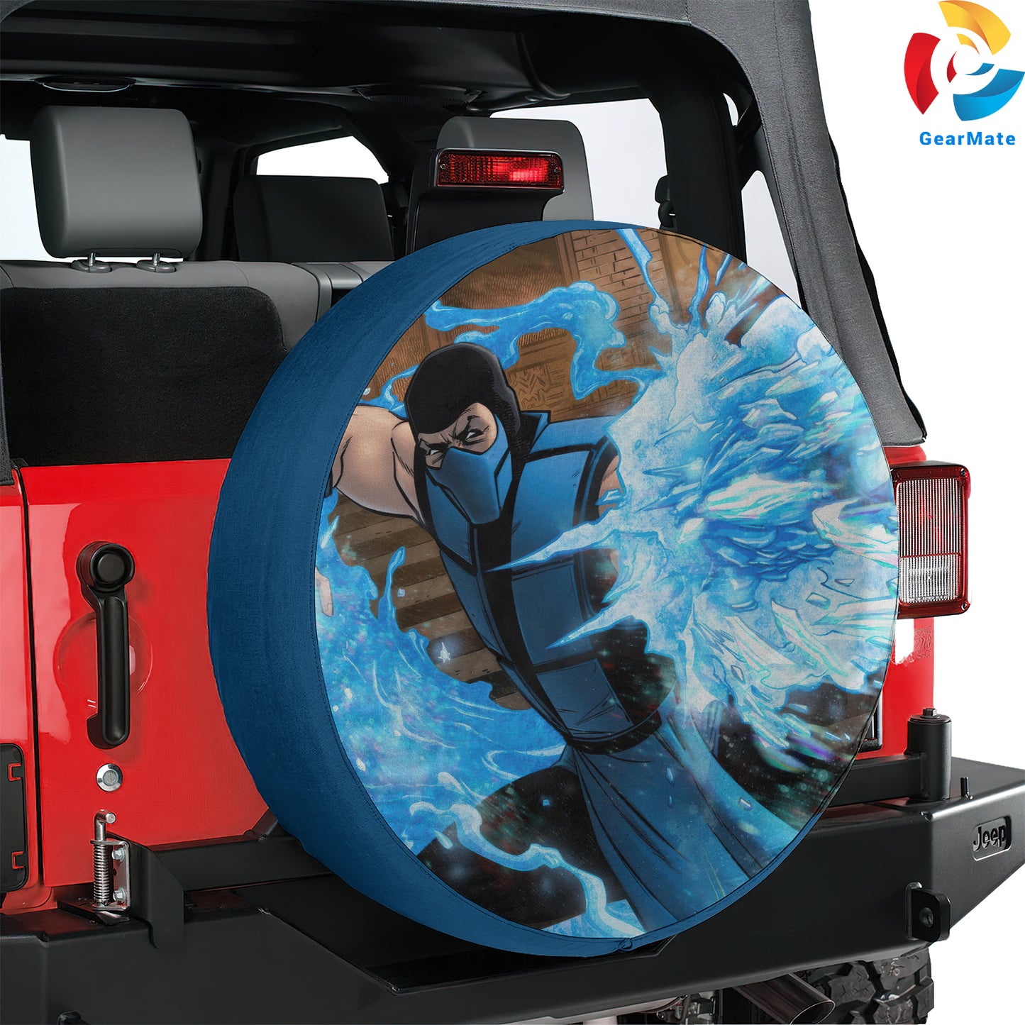 Mortal Kombat Spare Tire Cover – Premium Waterproof UV Resistant Protector