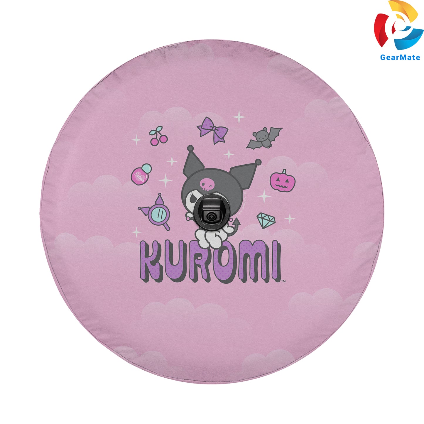 Kuromi Hello Kitty Spare Tire Cover – Premium Waterproof UV Resistant Protector