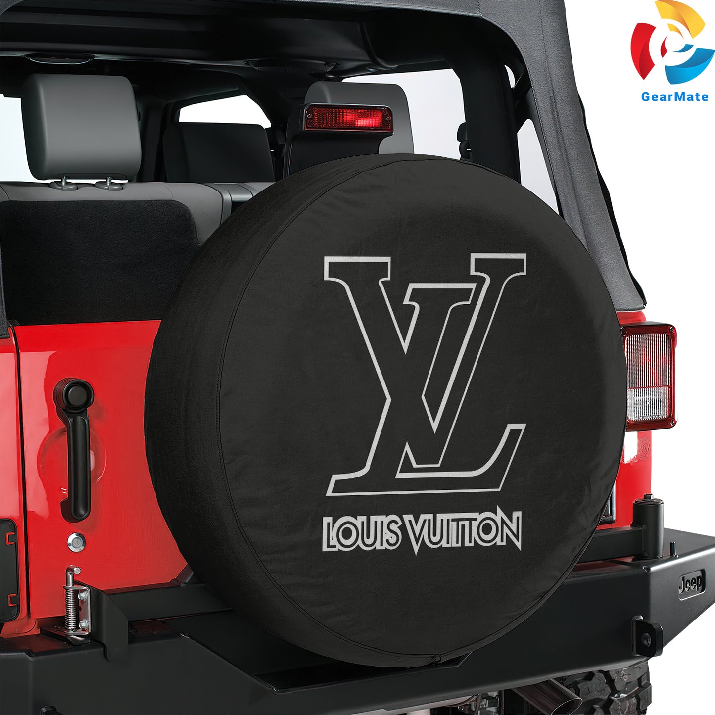 Louis Vuitton Spare Tire Cover – Premium Waterproof UV Resistant Protector