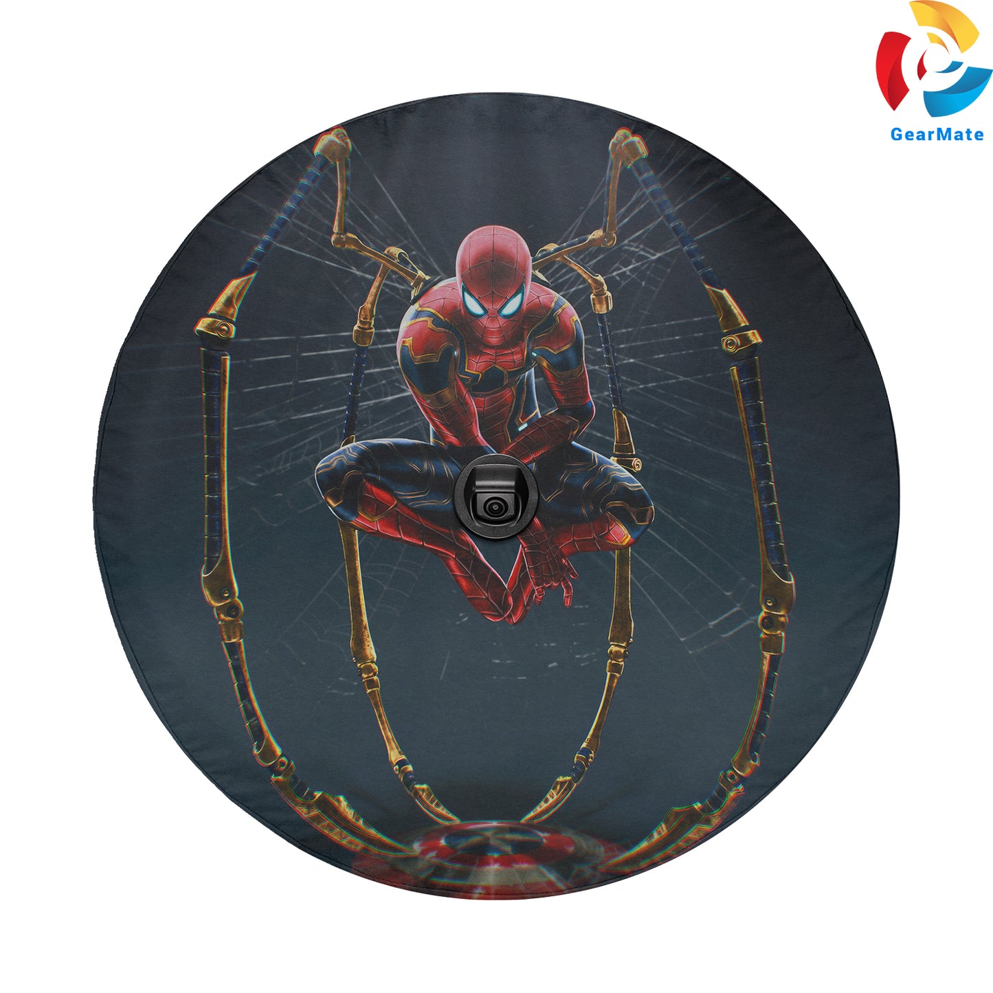 Spiderman Marvel Heroes Spare Tire Cover – Premium Waterproof UV Resistant Protector