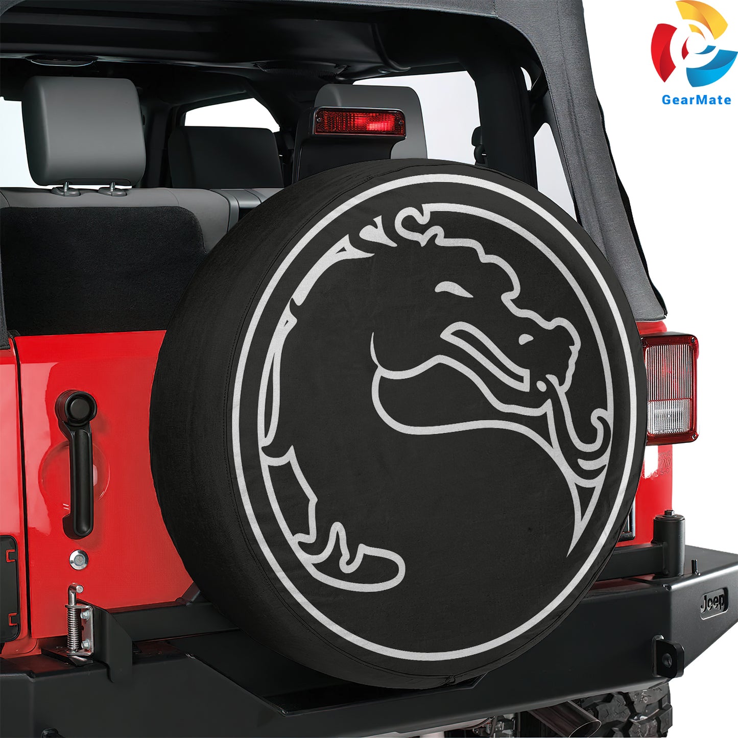 Mortal Kombat Spare Tire Cover – Premium Waterproof UV Resistant Protector