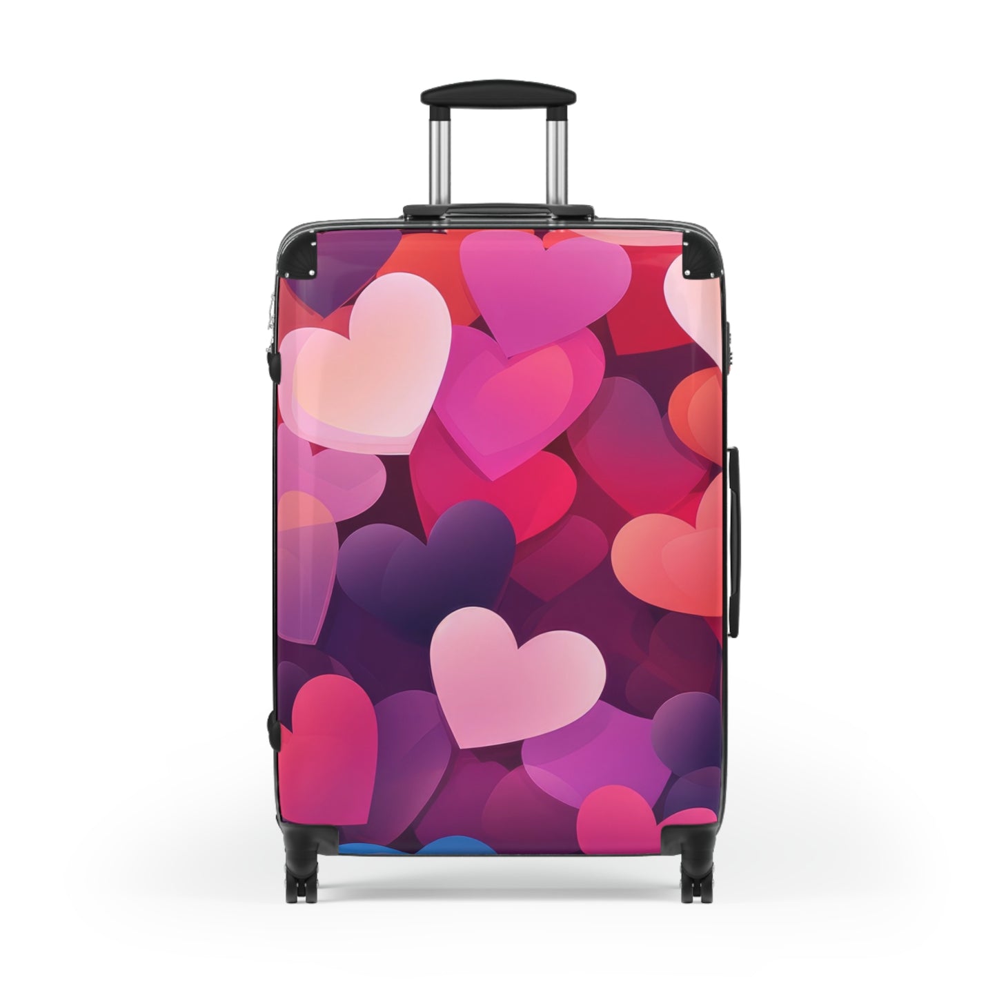 Love Colorful Heart Heart Art Carry-On Suitcase - Stylish Luggage for Travelers