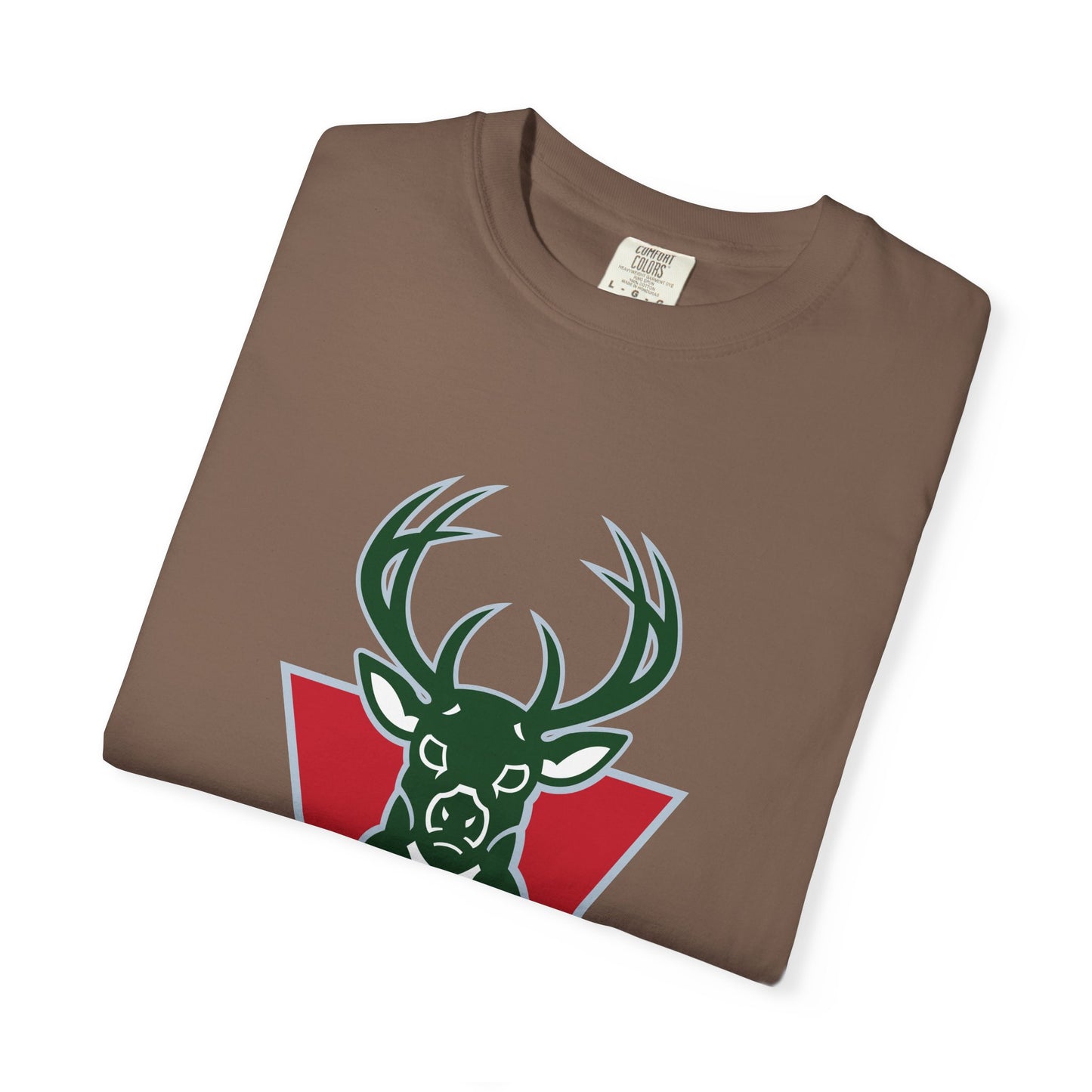 Milwaukee Bucks Strong Garment-Dyed T-Shirt – Premium Cotton Tee for Customization