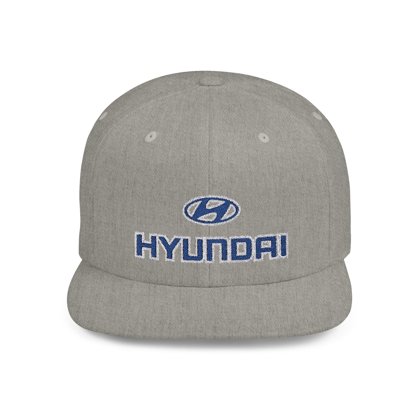 Hyundai Flat Bill Snapback – Lightweight, Custom Fit, Premium Quality