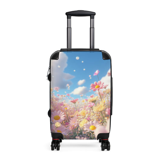 Nature Flowers Floral Sky Spring Art Carry-On Suitcase - Stylish Luggage for Travelers