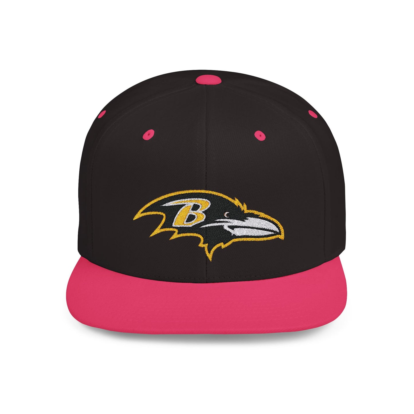 Baltimore Ravens Flat Bill Snapback – Lightweight, Custom Fit, Premium Quality