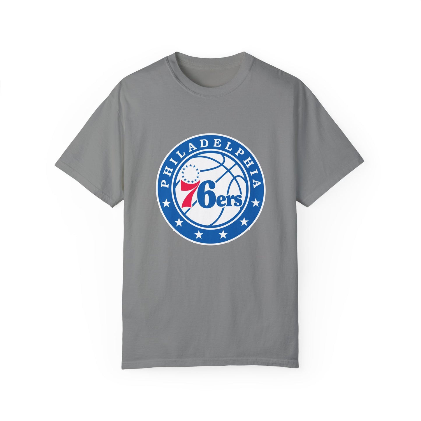 Philadelphia 76ers Basketball Life Garment-Dyed T-Shirt – Premium Cotton Tee for Customization