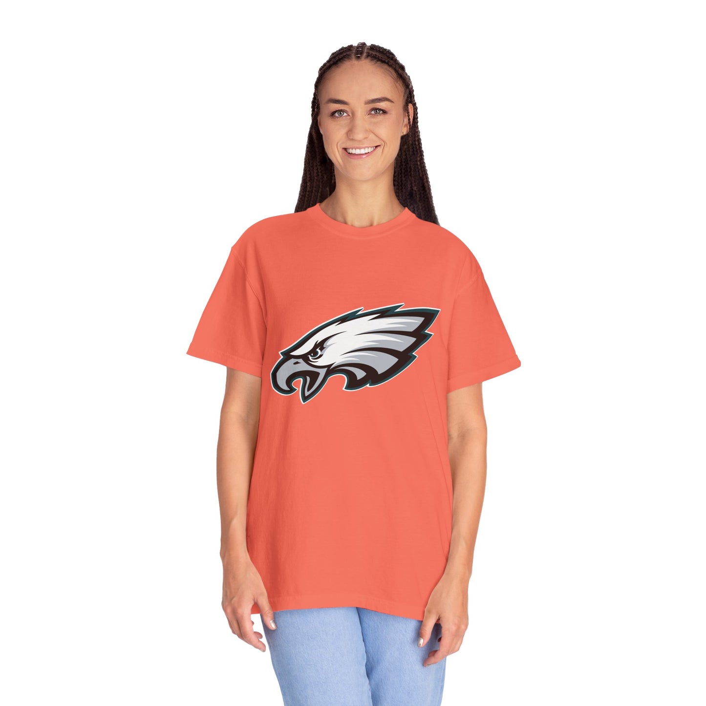 Philadelphia Eagles Pride Garment-Dyed T-Shirt – Premium Cotton Tee for Customization