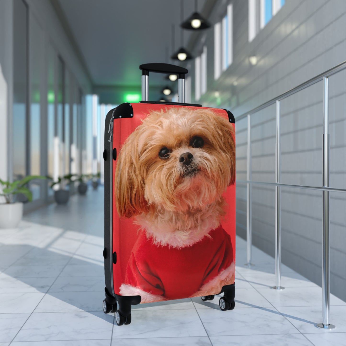 Animals Cute Dog Carry-On Suitcase - Stylish Luggage for Travelers