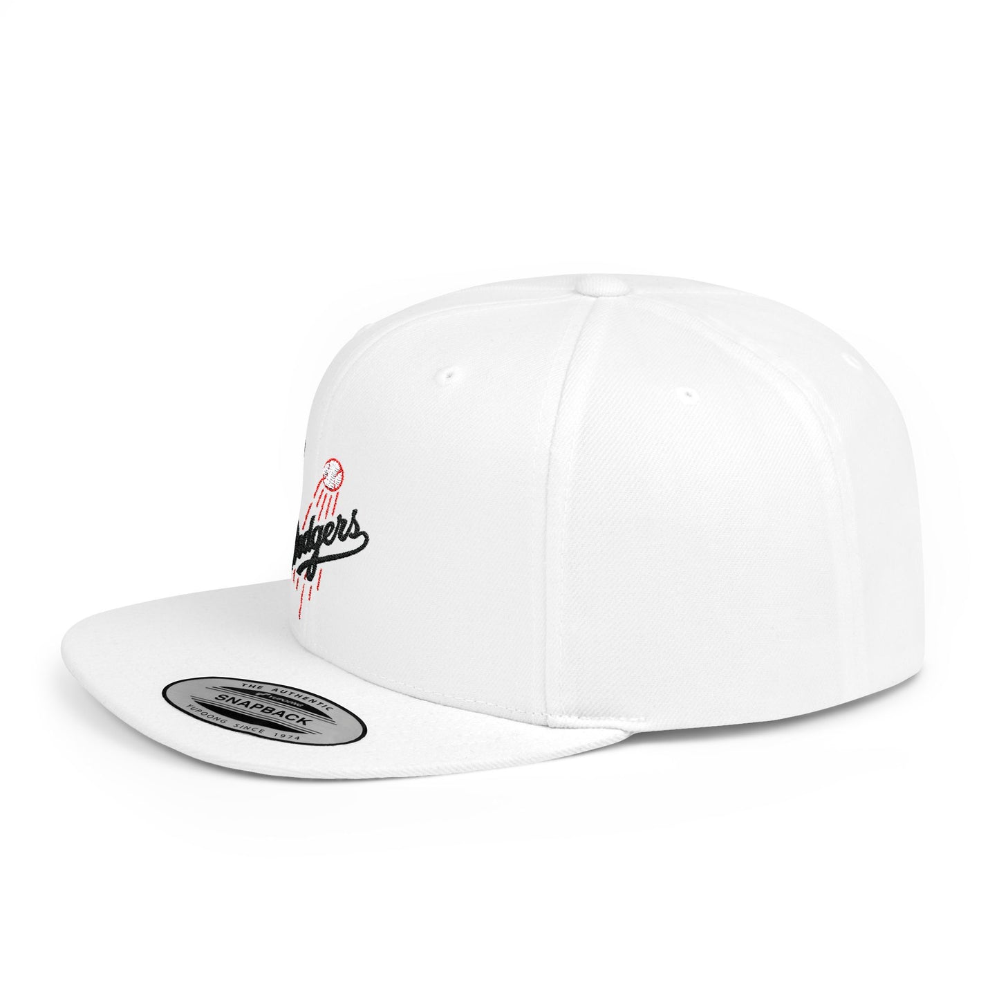 Los Angeles Dodgers Flat Bill Snapback – Lightweight, Custom Fit, Premium Quality