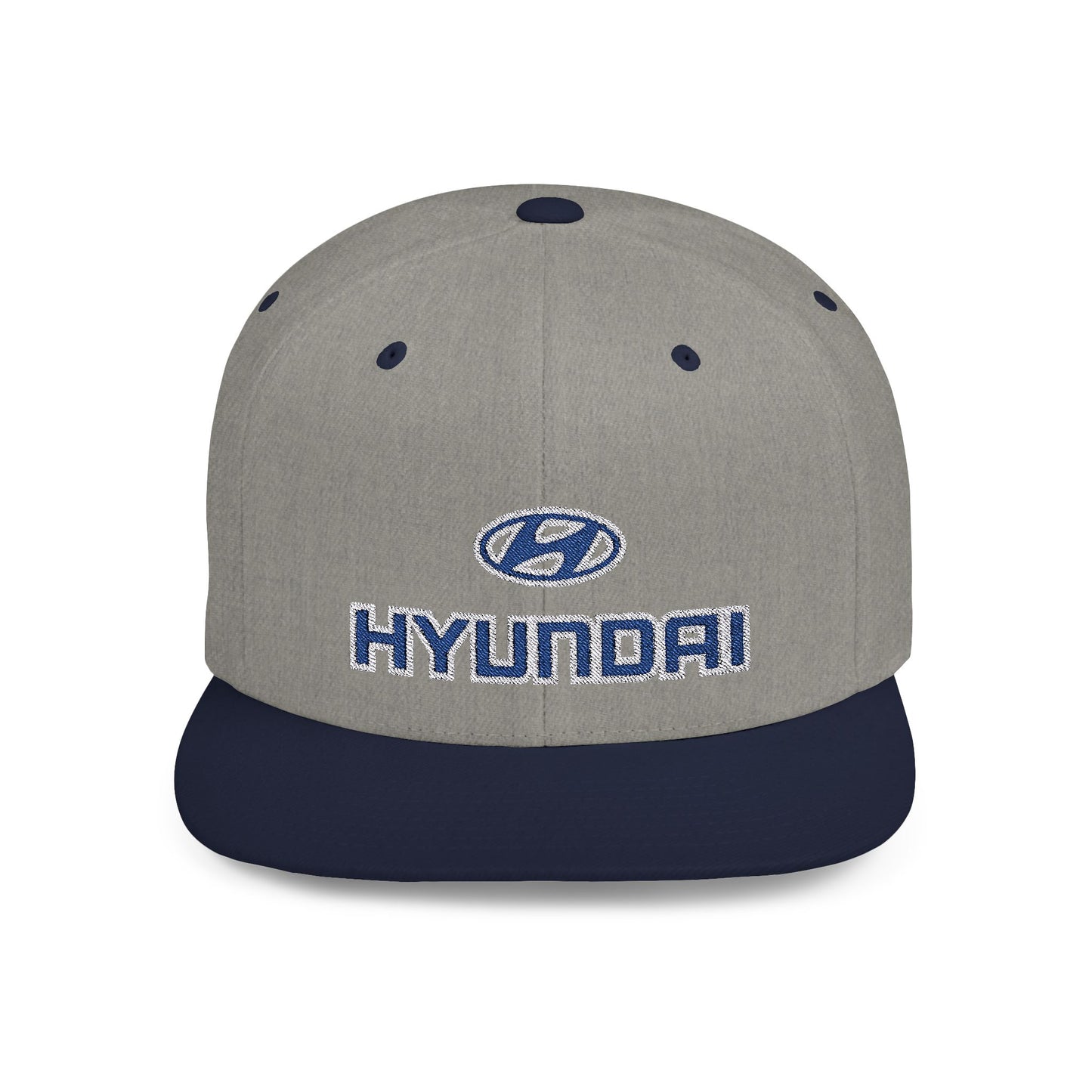 Hyundai Flat Bill Snapback – Lightweight, Custom Fit, Premium Quality