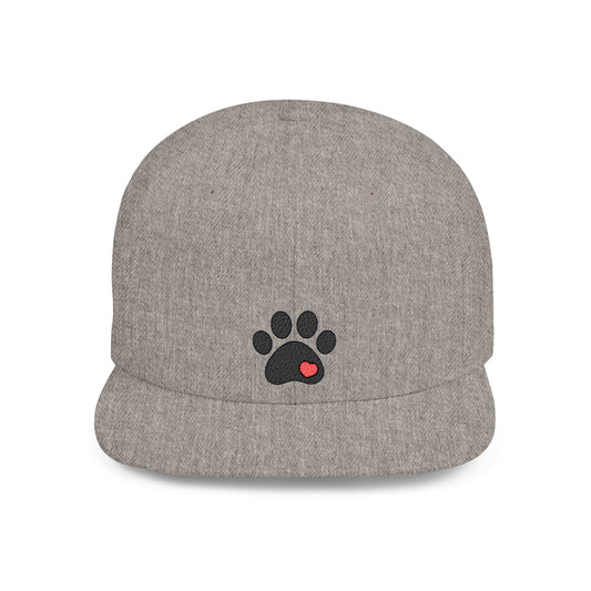 Icons Embroidered Foot Print Flat Bill Snapback – Lightweight, Custom Fit, Premium Quality