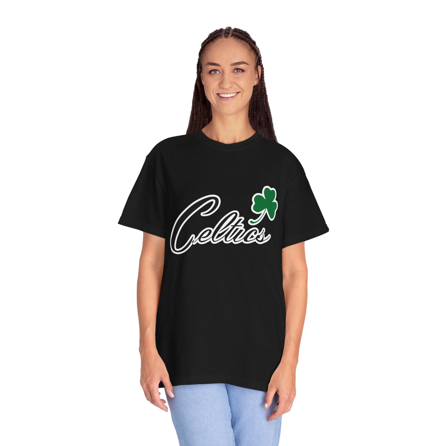Boston Celtics Game Day Vibes Style Garment-Dyed T-Shirt – Premium Cotton Tee for Customization