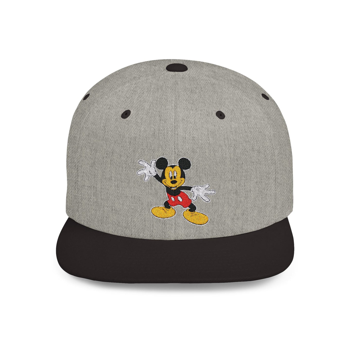 Mickey Mouse Fun Disney Flat Bill Snapback – Lightweight, Custom Fit, Premium Quality