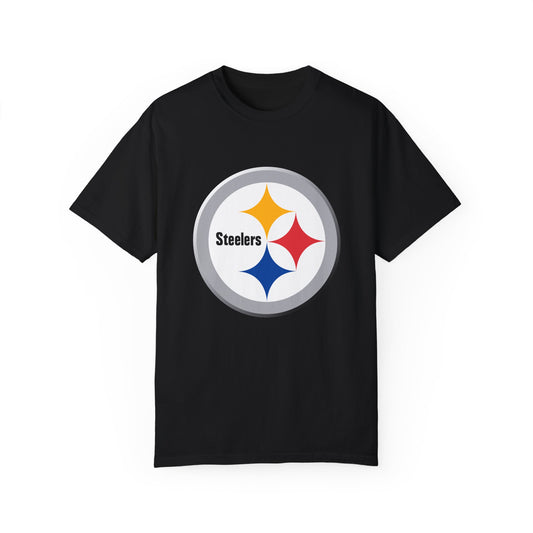 Pittsburgh Steelers Gear Garment-Dyed T-Shirt – Premium Cotton Tee for Customization