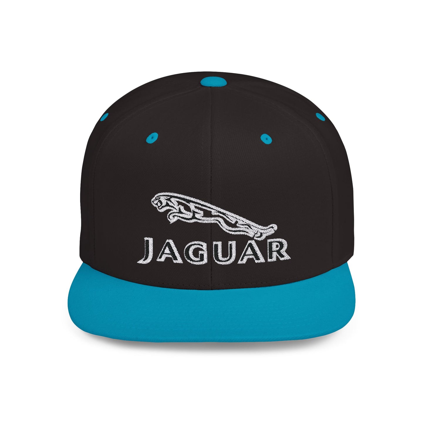 Jaguar Flat Bill Snapback – Lightweight, Custom Fit, Premium Quality
