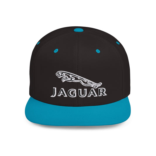 Jaguar Flat Bill Snapback – Lightweight, Custom Fit, Premium Quality