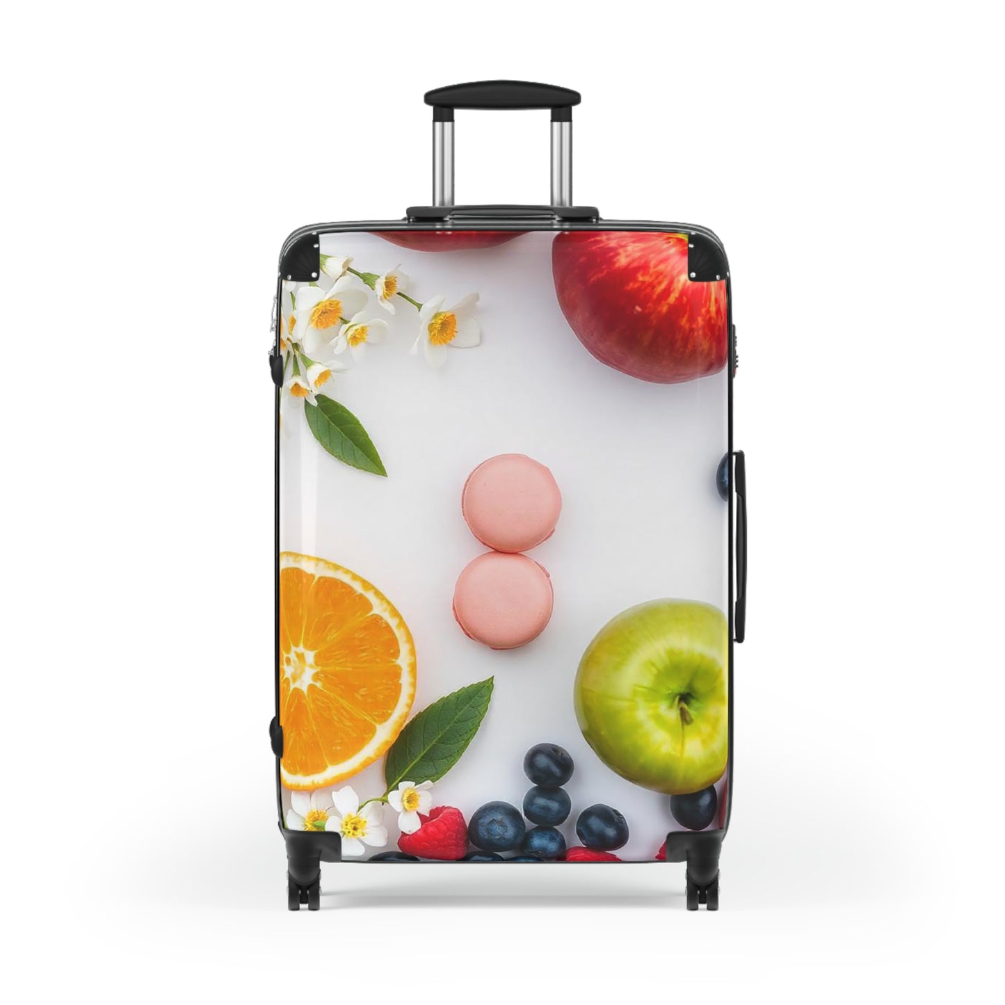 Nature Flowers Floral Fruit Art Carry-On Suitcase - Stylish Luggage for Travelers