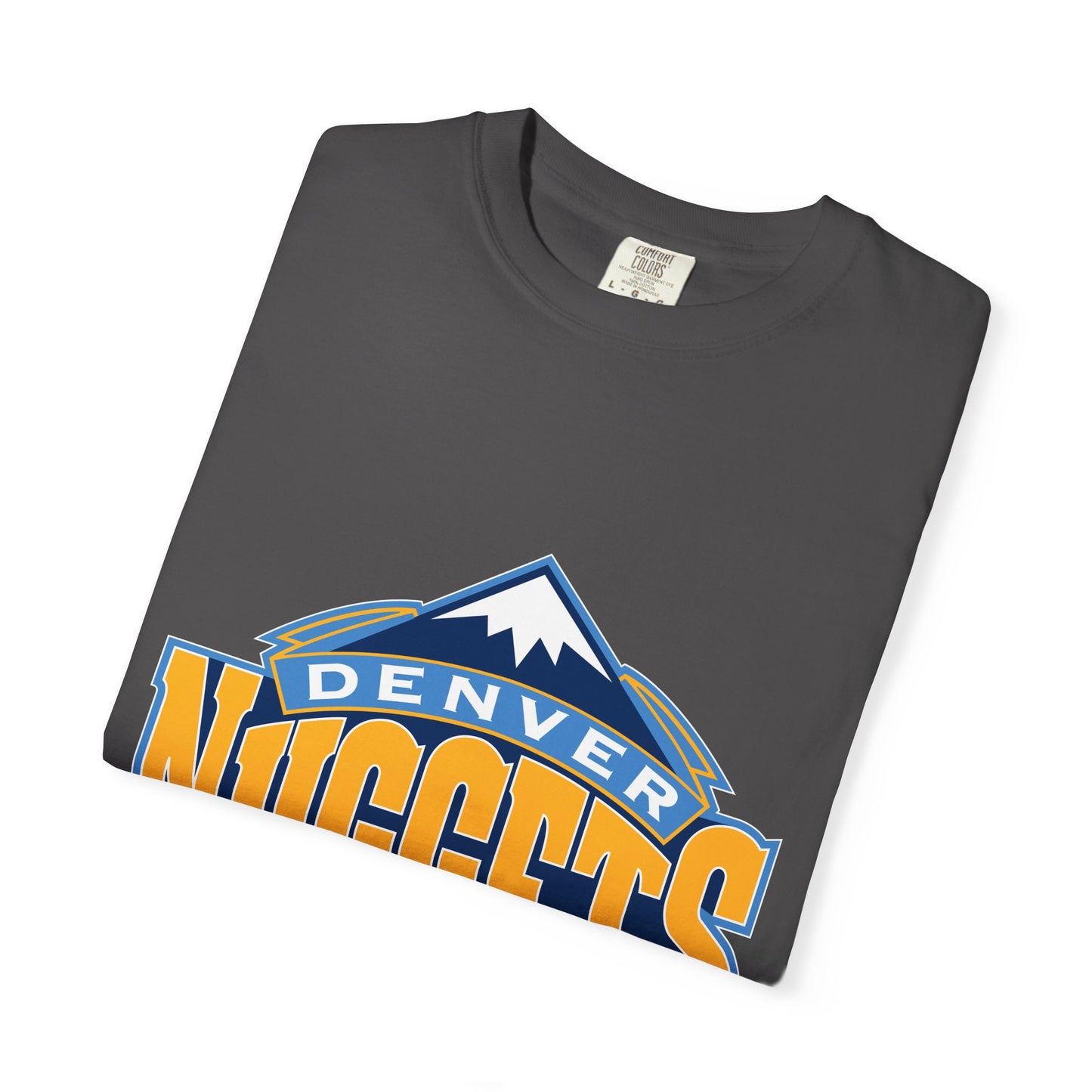 Denver Nuggets Garment-Dyed T-Shirt – Premium Cotton Tee for Customization