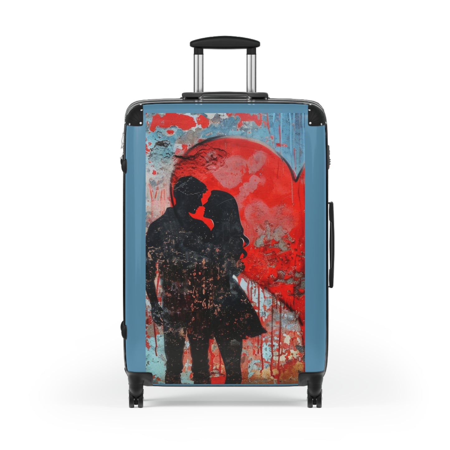 Love Couple Romantic Art Carry-On Suitcase - Stylish Luggage for Travelers