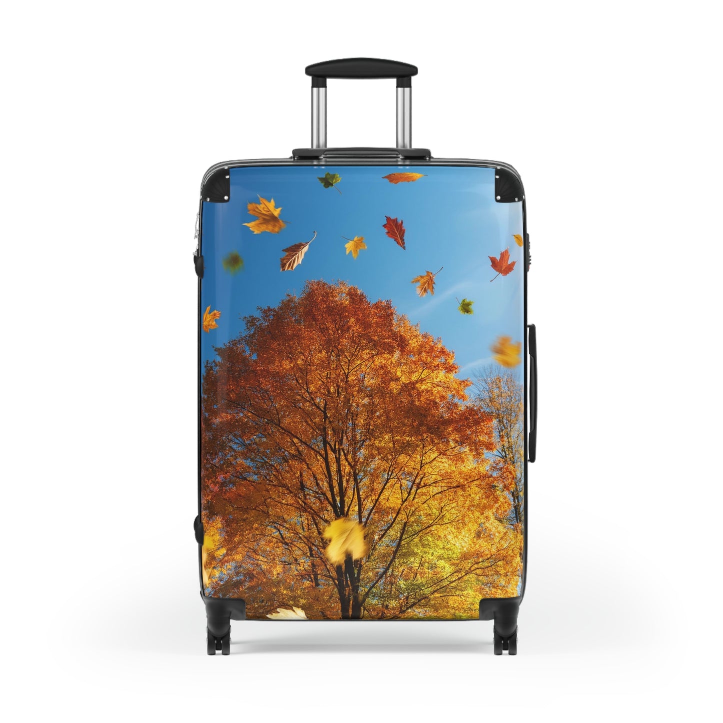 Nature Flowers Floral Leaves Art Carry-On Suitcase - Stylish Luggage for Travelers