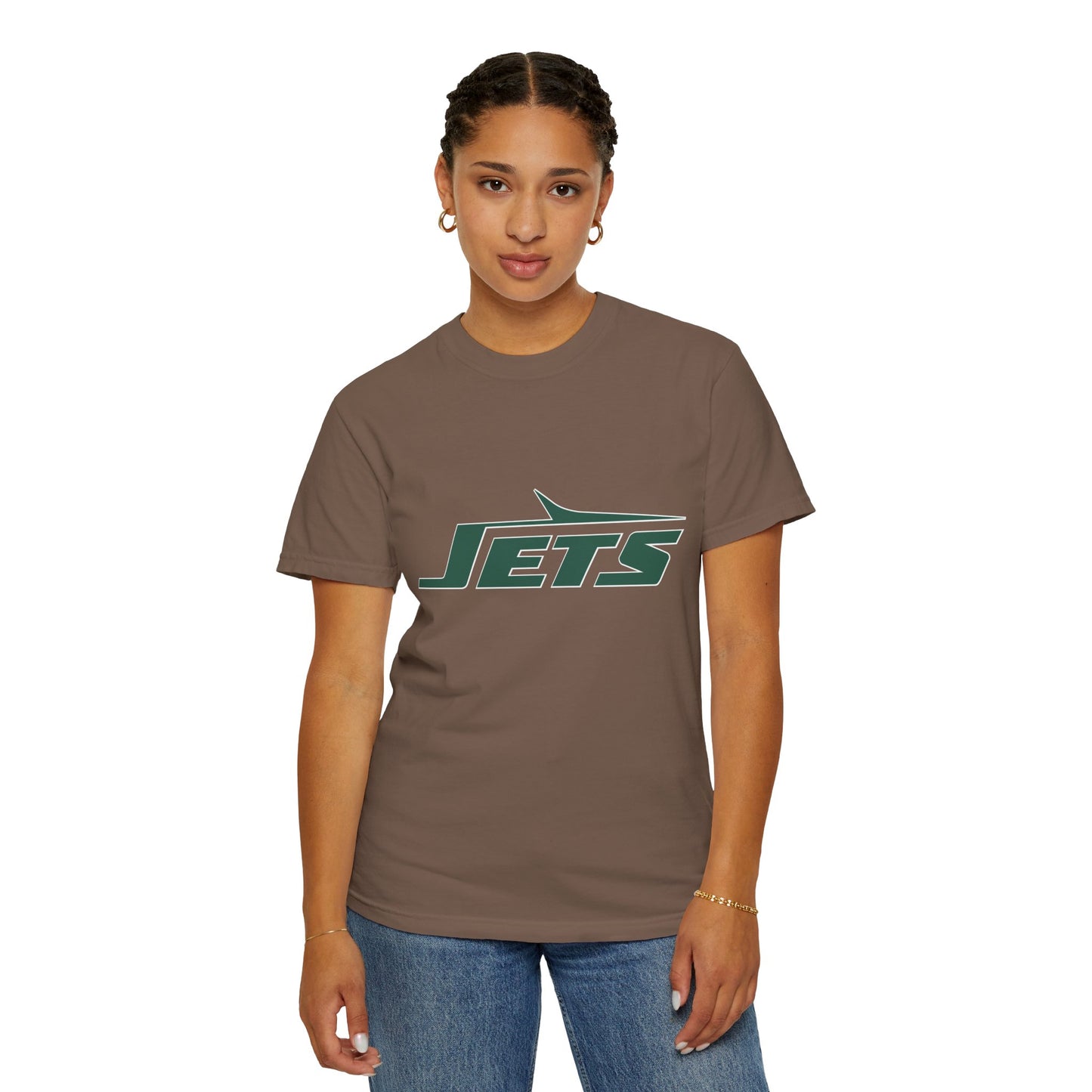 New York Jets Football Accessories Garment-Dyed T-Shirt – Premium Cotton Tee for Customization