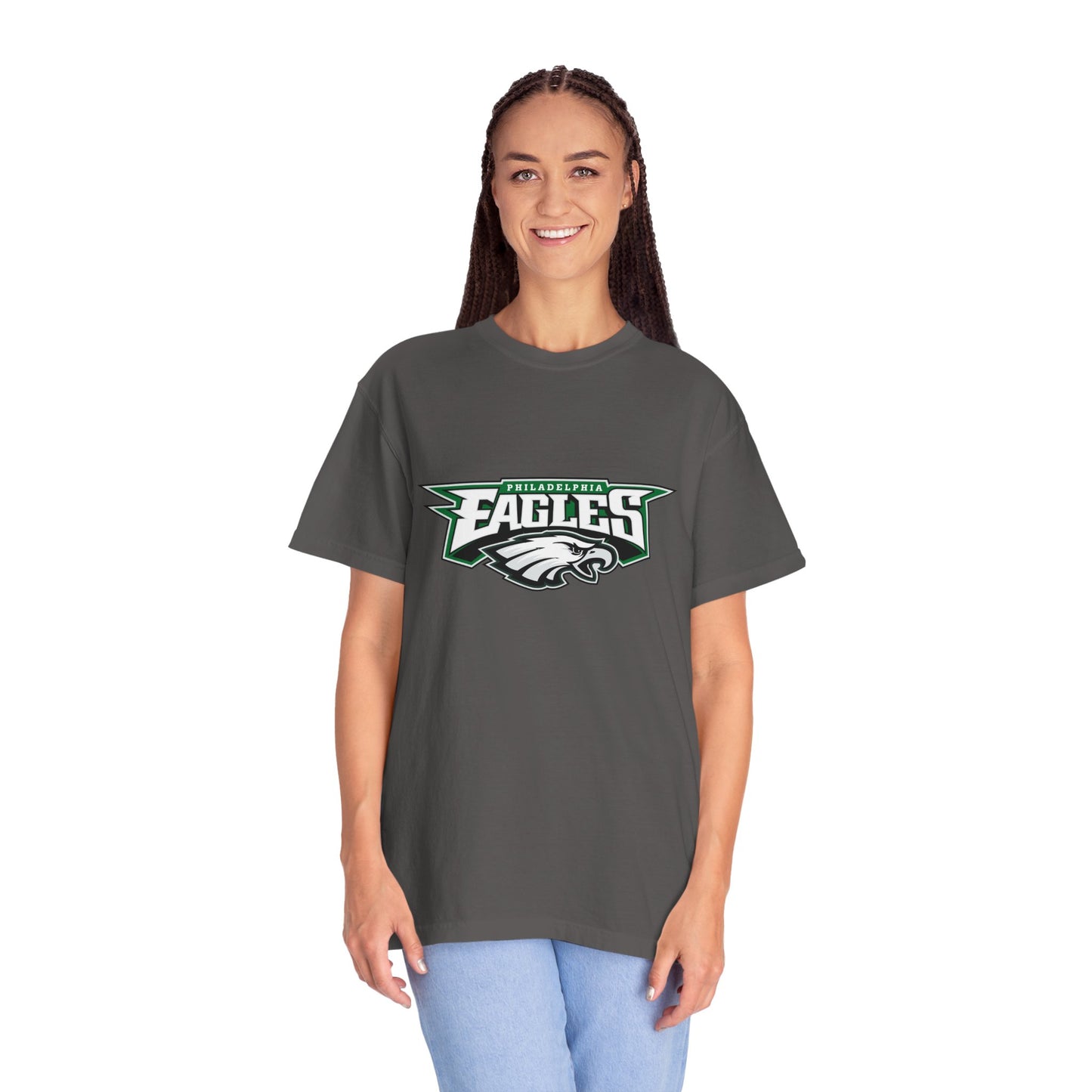 Philadelphia Eagles Gear Garment-Dyed T-Shirt – Premium Cotton Tee for Customization