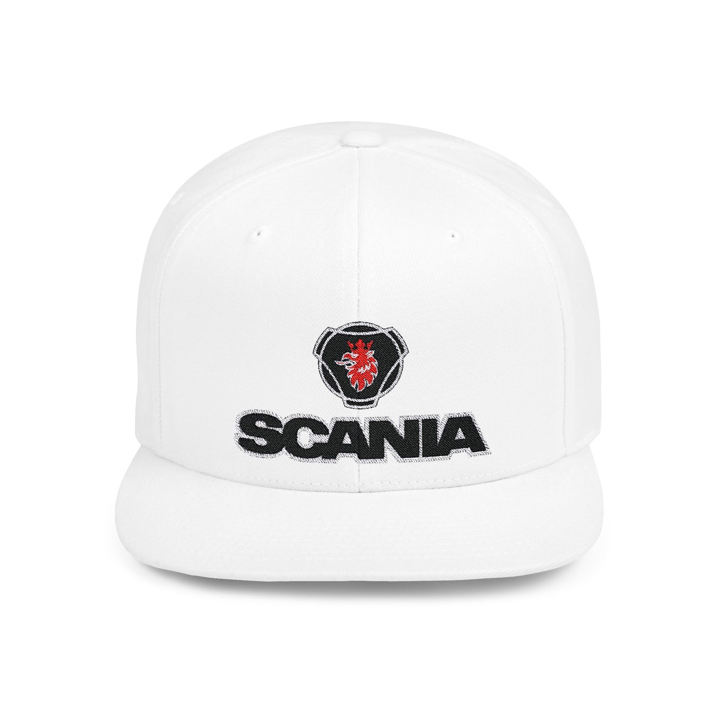 Scania Flat Bill Snapback – Lightweight, Custom Fit, Premium Quality