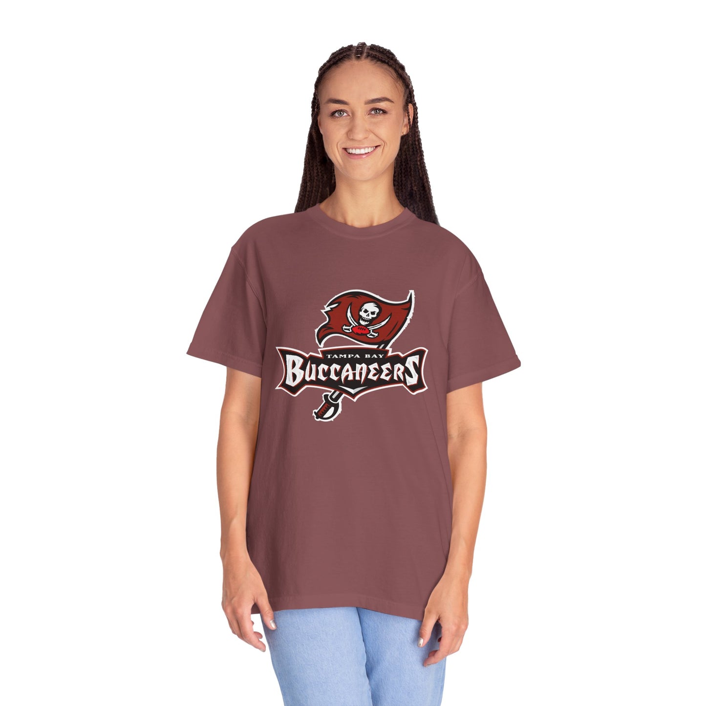 Tampa Bay Buccaneers Merchandise Garment-Dyed T-Shirt – Premium Cotton Tee for Customization