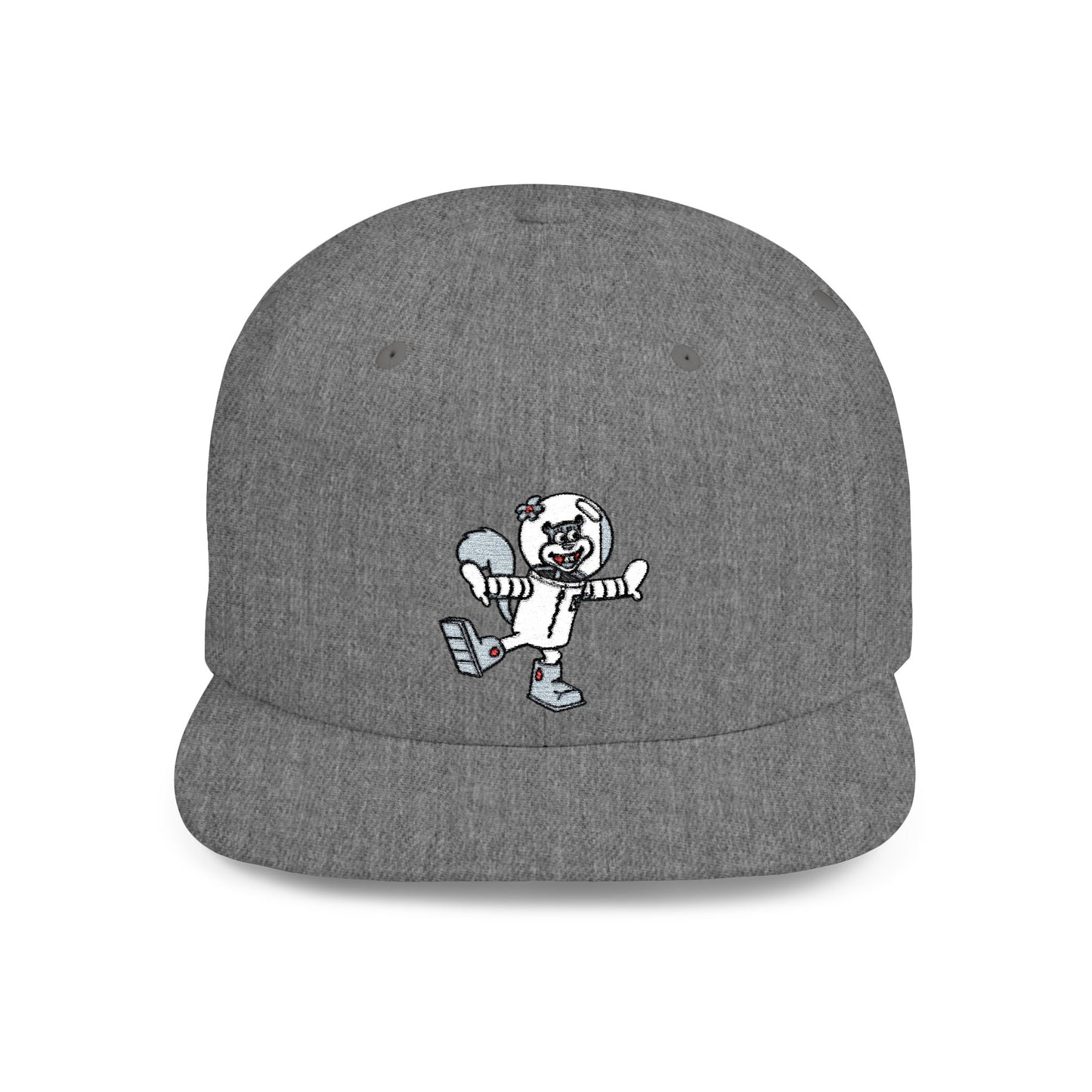 SpongeBob SquarePants Sandy Cheeks Flat Bill Snapback – Lightweight, Custom Fit, Premium Quality