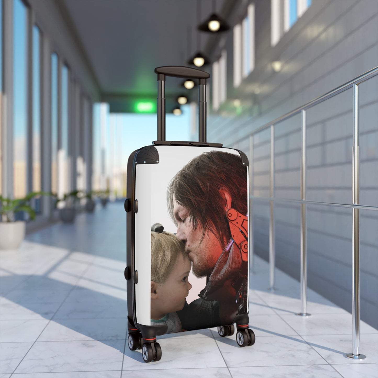 Video Games Death Stranding Norman Reedus Carry-On Suitcase - Stylish Luggage for Travelers