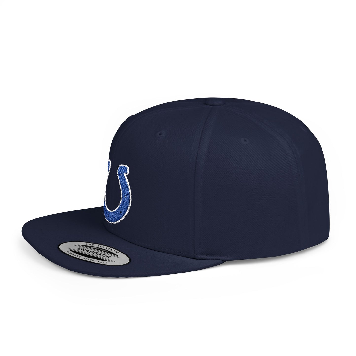 Indianapolis Colts Horse shoe Pride Flat Bill Snapback – Lightweight, Custom Fit, Premium Quality