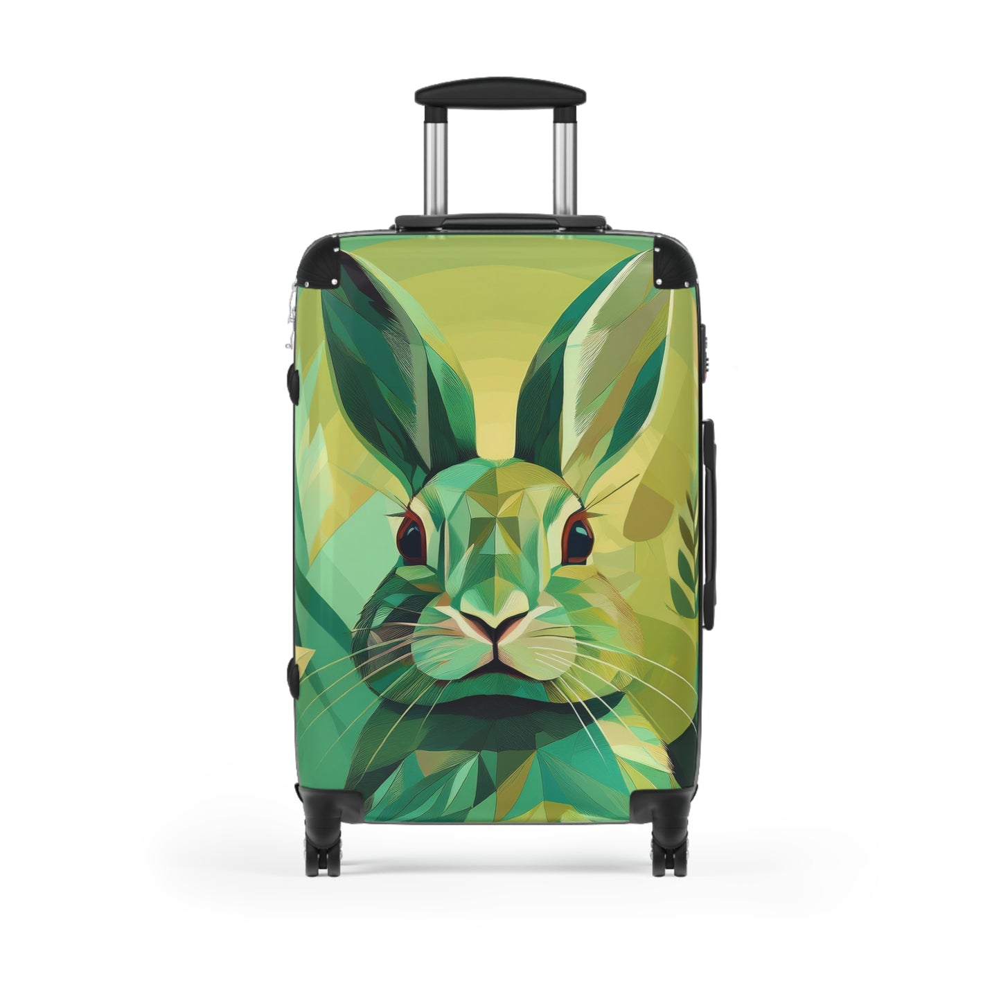 Nature Green Close Up Art Carry-On Suitcase - Stylish Luggage for Travelers